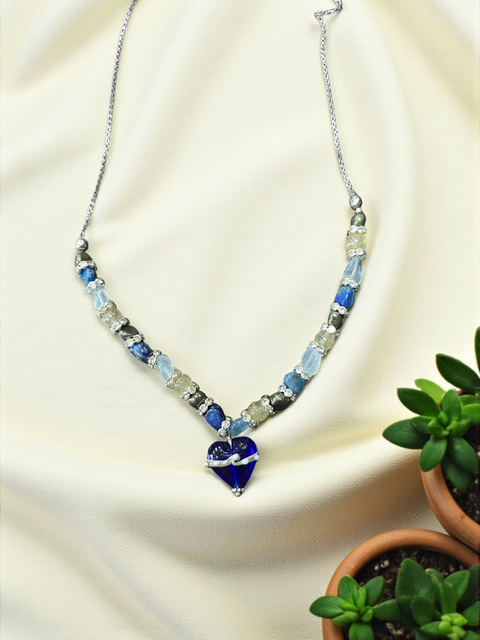 The Hope Collection Gemstone Jewelry | Sterling Silver Cancer Charity Jewelry Set | Sterling Silver