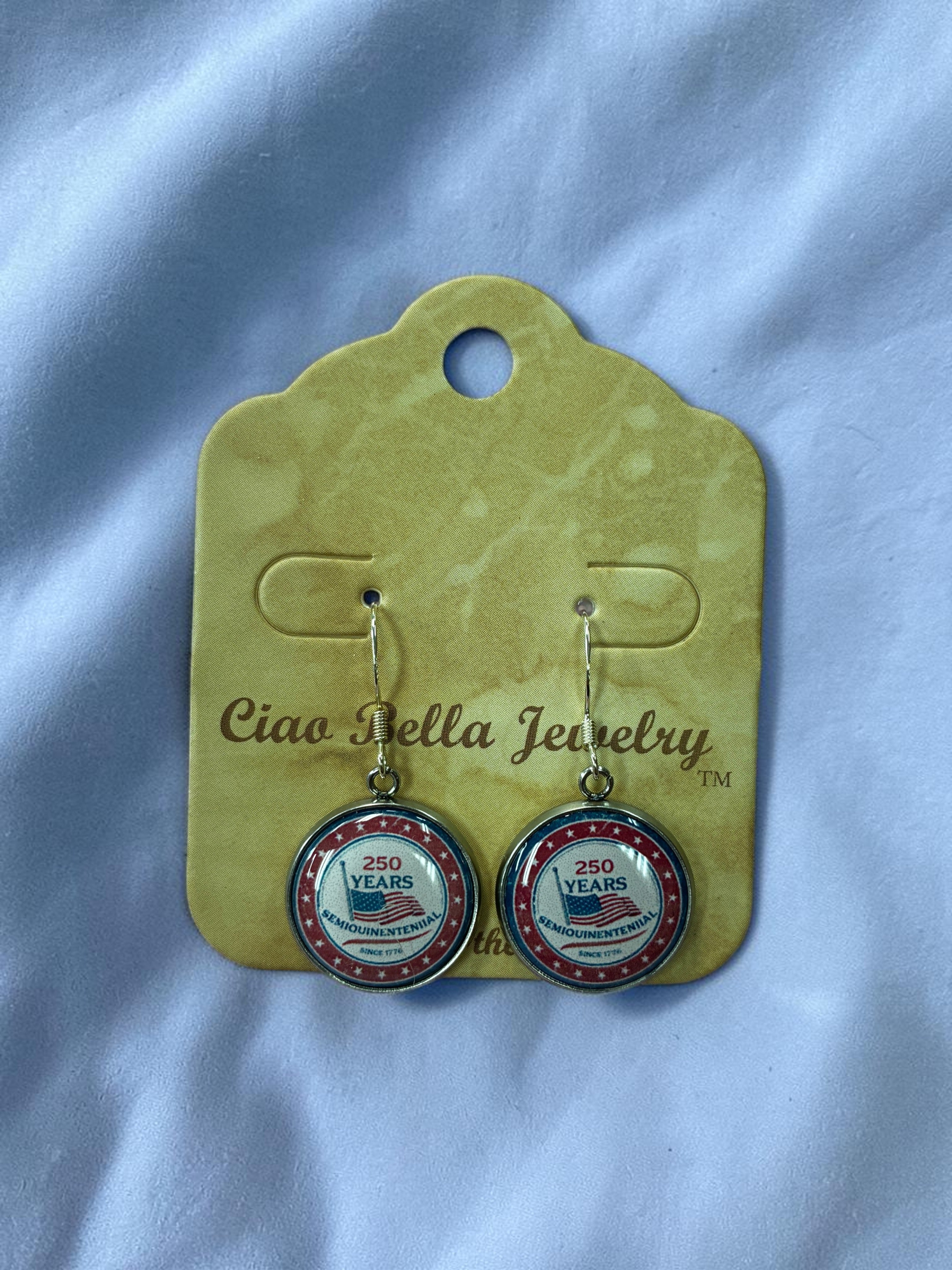 Michelle Marie's Limited Edition 250th Independence Day Earrings