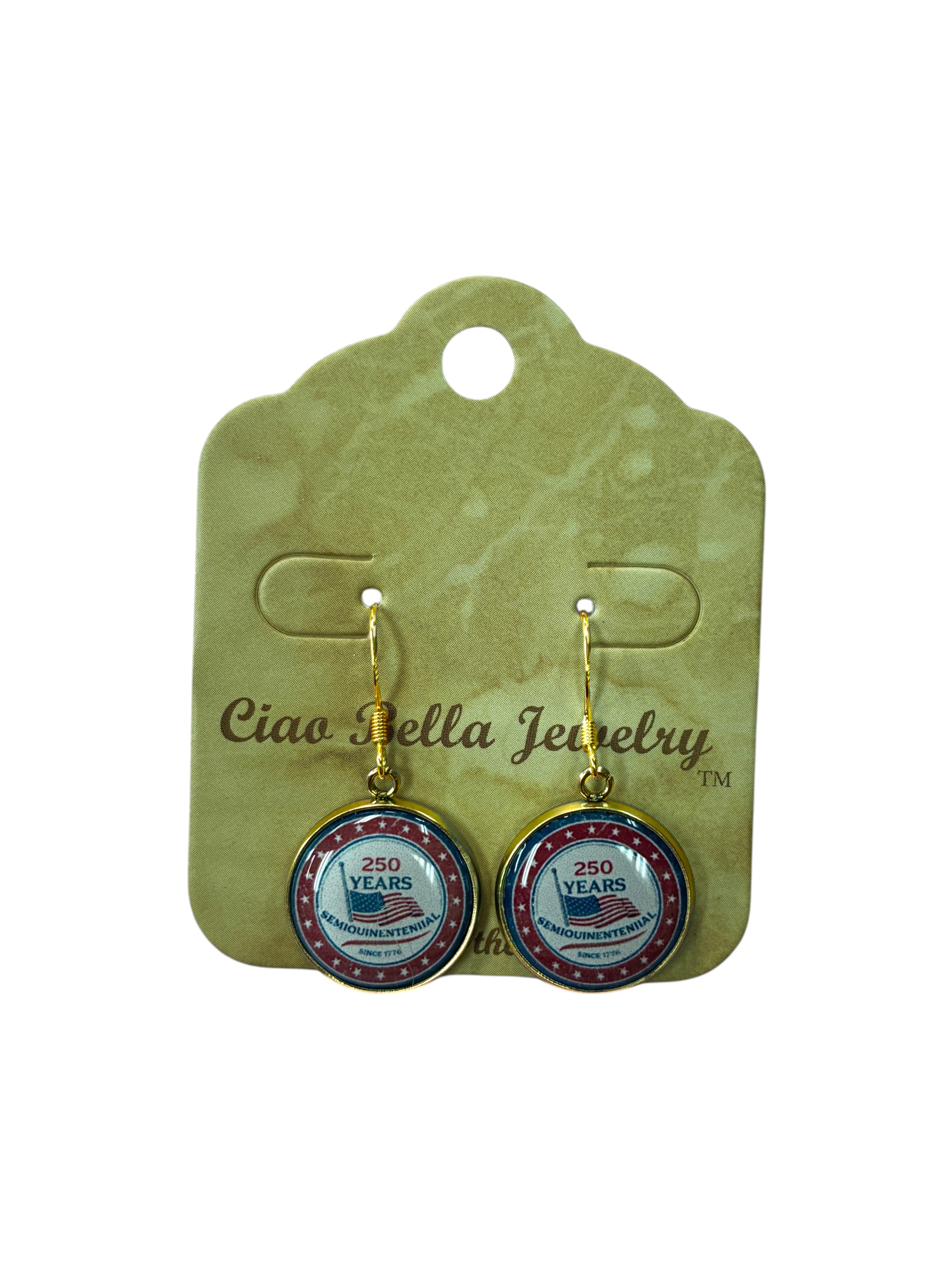 Michelle Marie's Limited Edition 250th Independence Day Earrings