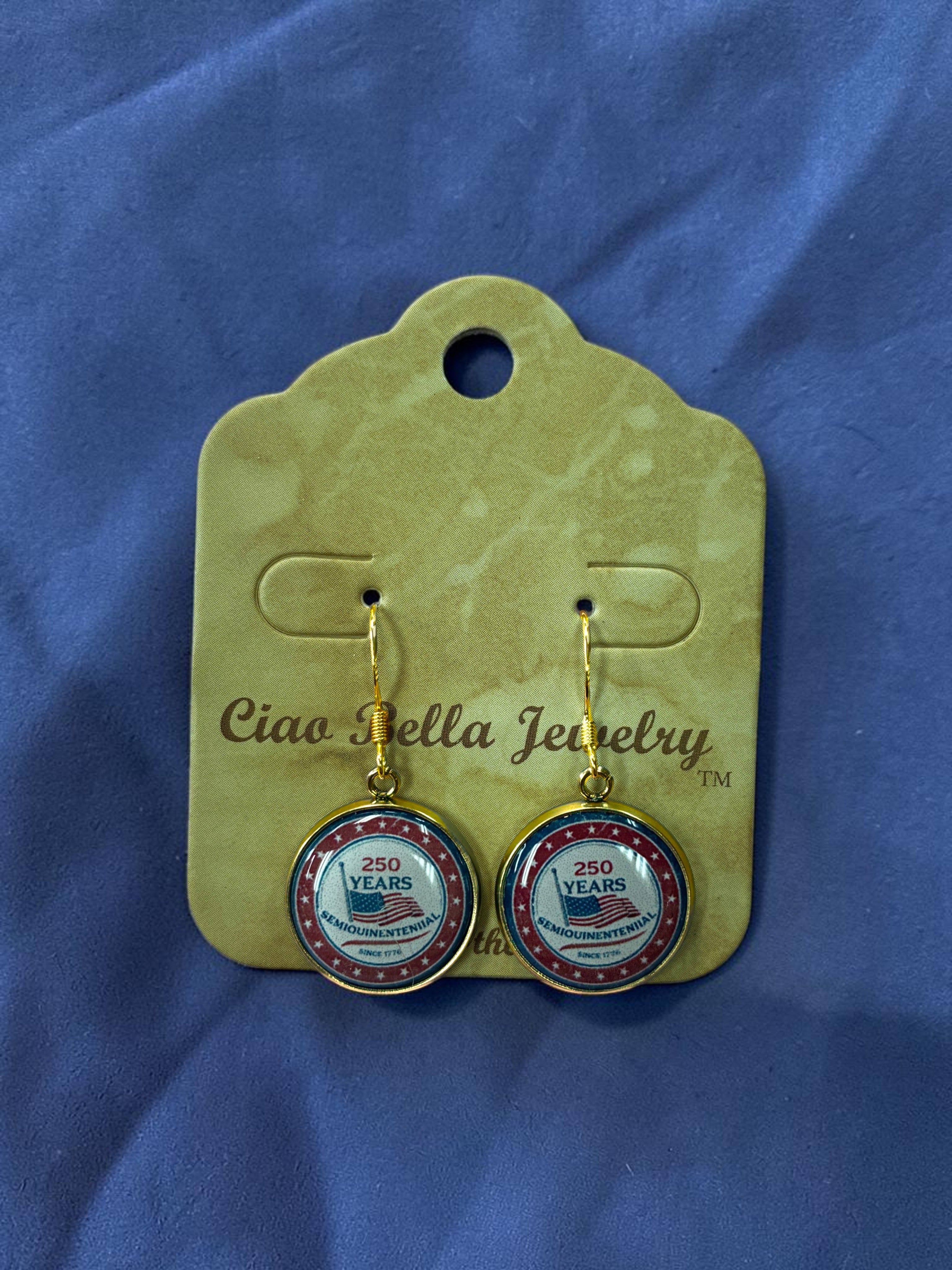 Michelle Marie's Limited Edition 250th Independence Day Earrings