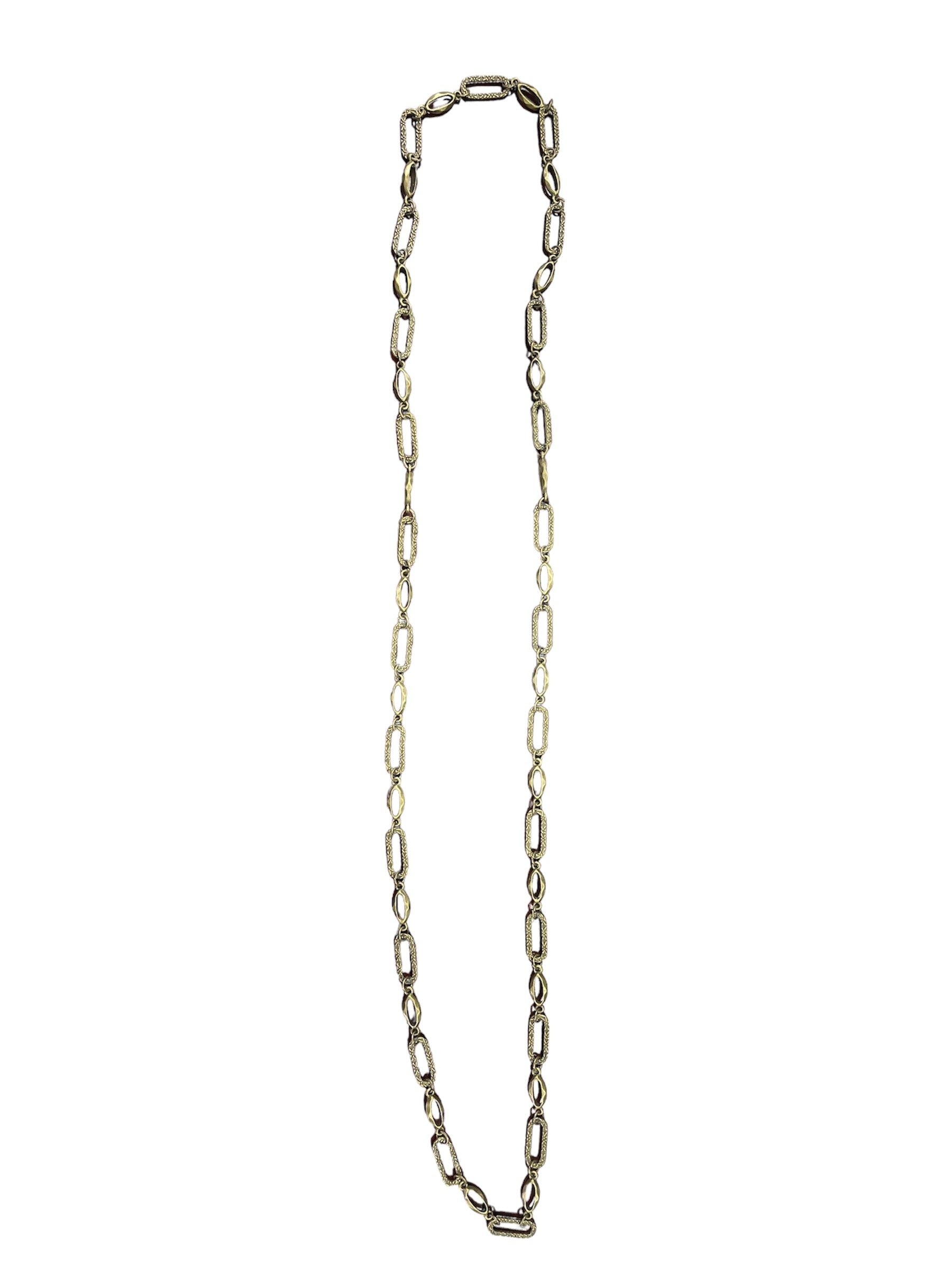 Vintage Vibes: Antique Gold Chunky Chain Necklace | Layering Necklace | DIY Jewelry Making