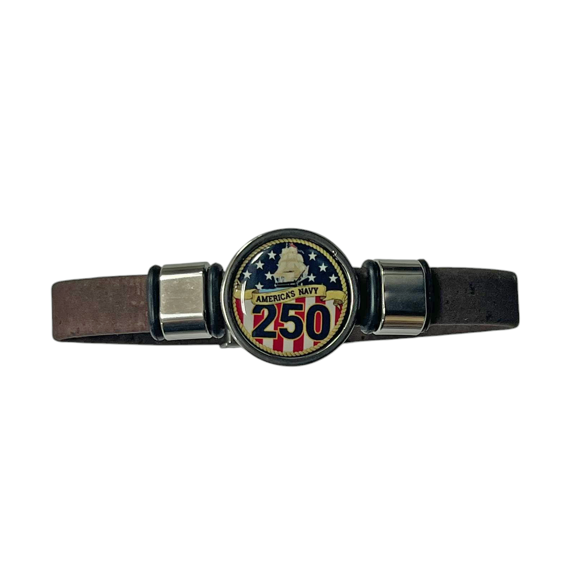 Limited Edition Navy Cork Bracelet - 250th Anniversary Collection | Made in the USA |Officially Licensed