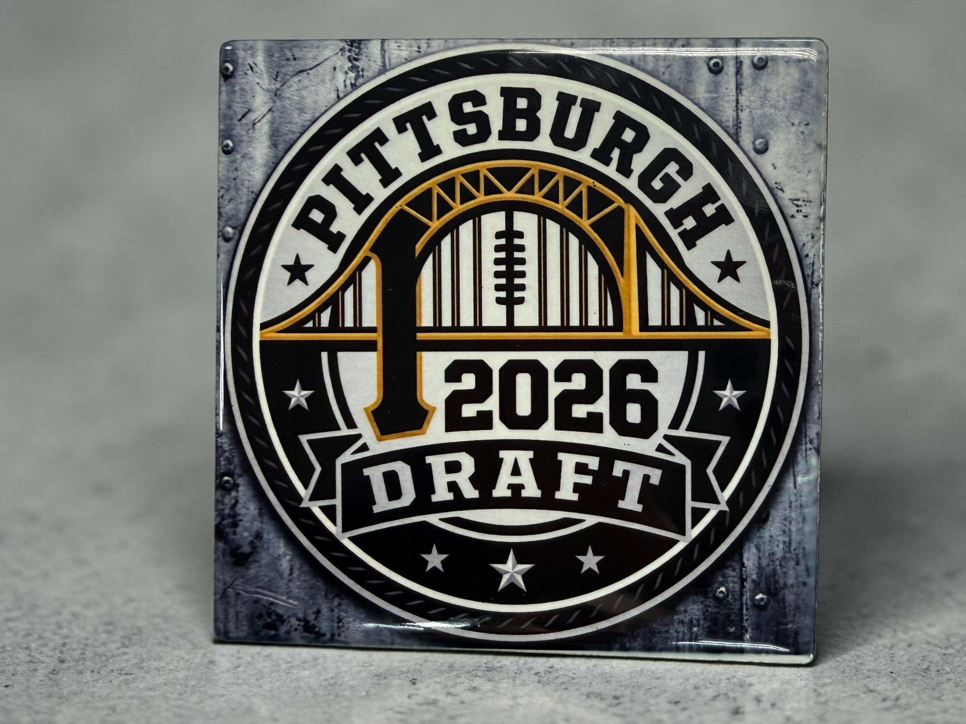 Steel City 2026 Draft Collection Stickers | Magnets | Ornaments | Coasters