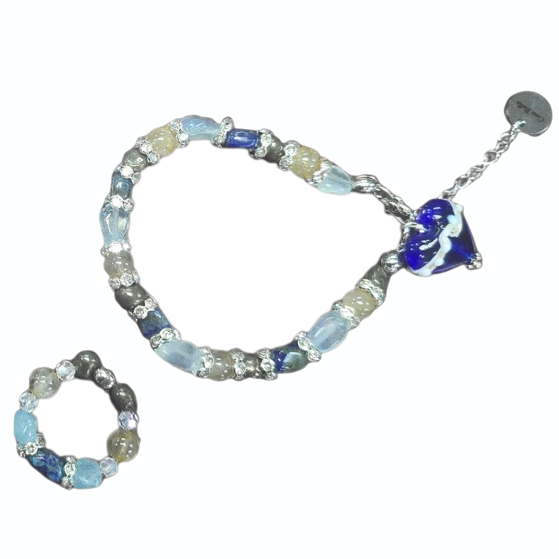 The Hope Collection Gemstone Jewelry | Sterling Silver Cancer Charity Jewelry Set | Sterling Silver