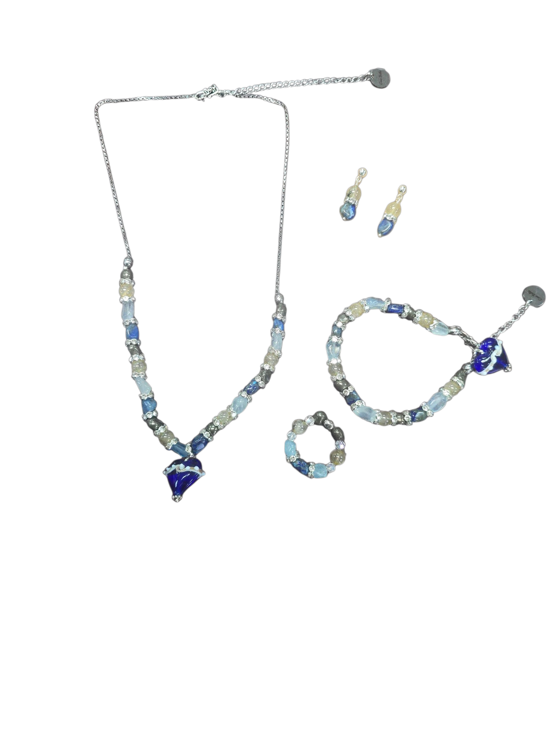 The Hope Collection Gemstone Jewelry | Sterling Silver Cancer Charity Jewelry Set | Sterling Silver