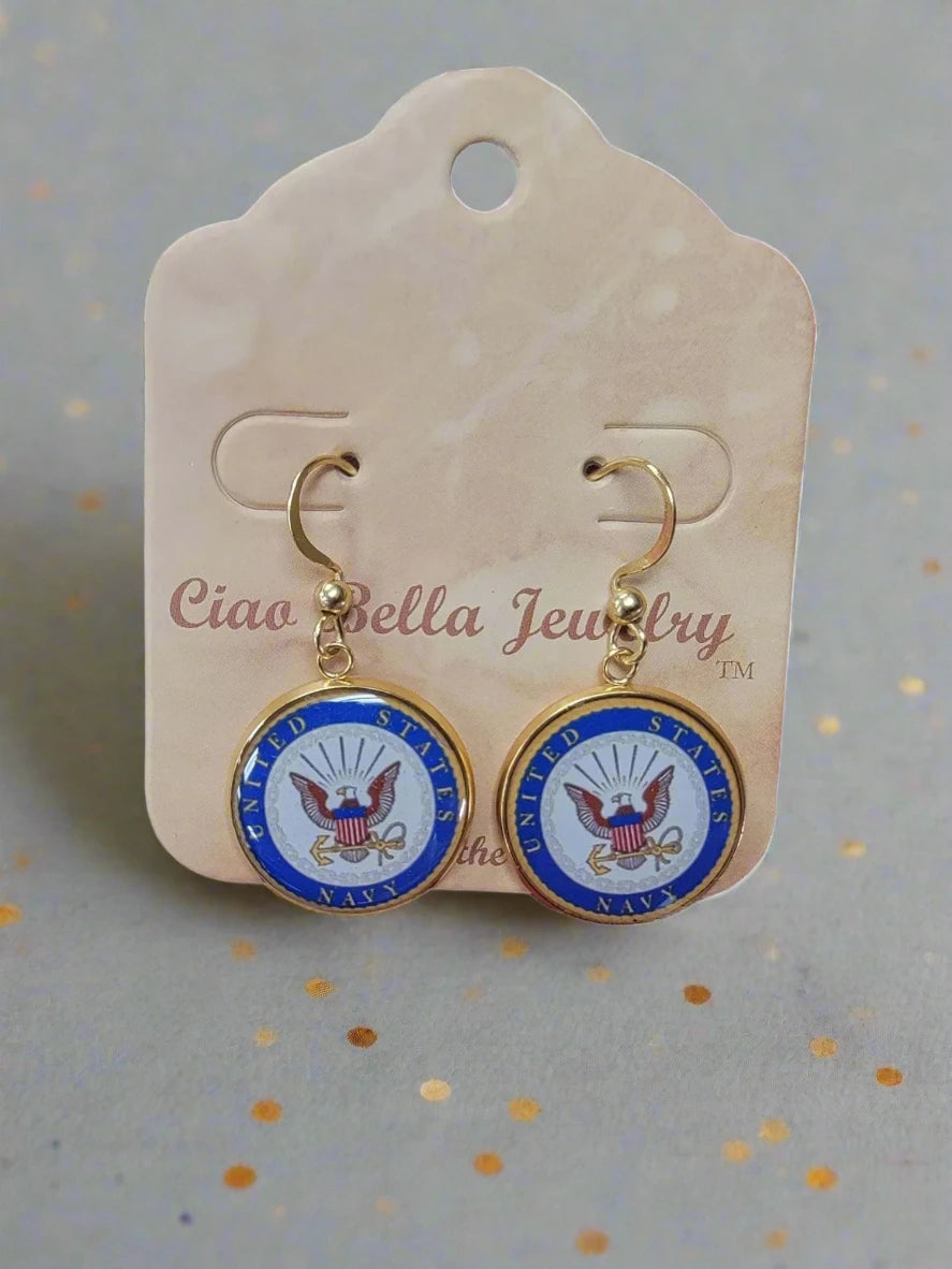 US Navy Seal Earrings | Made in the USA |Officially Licensed