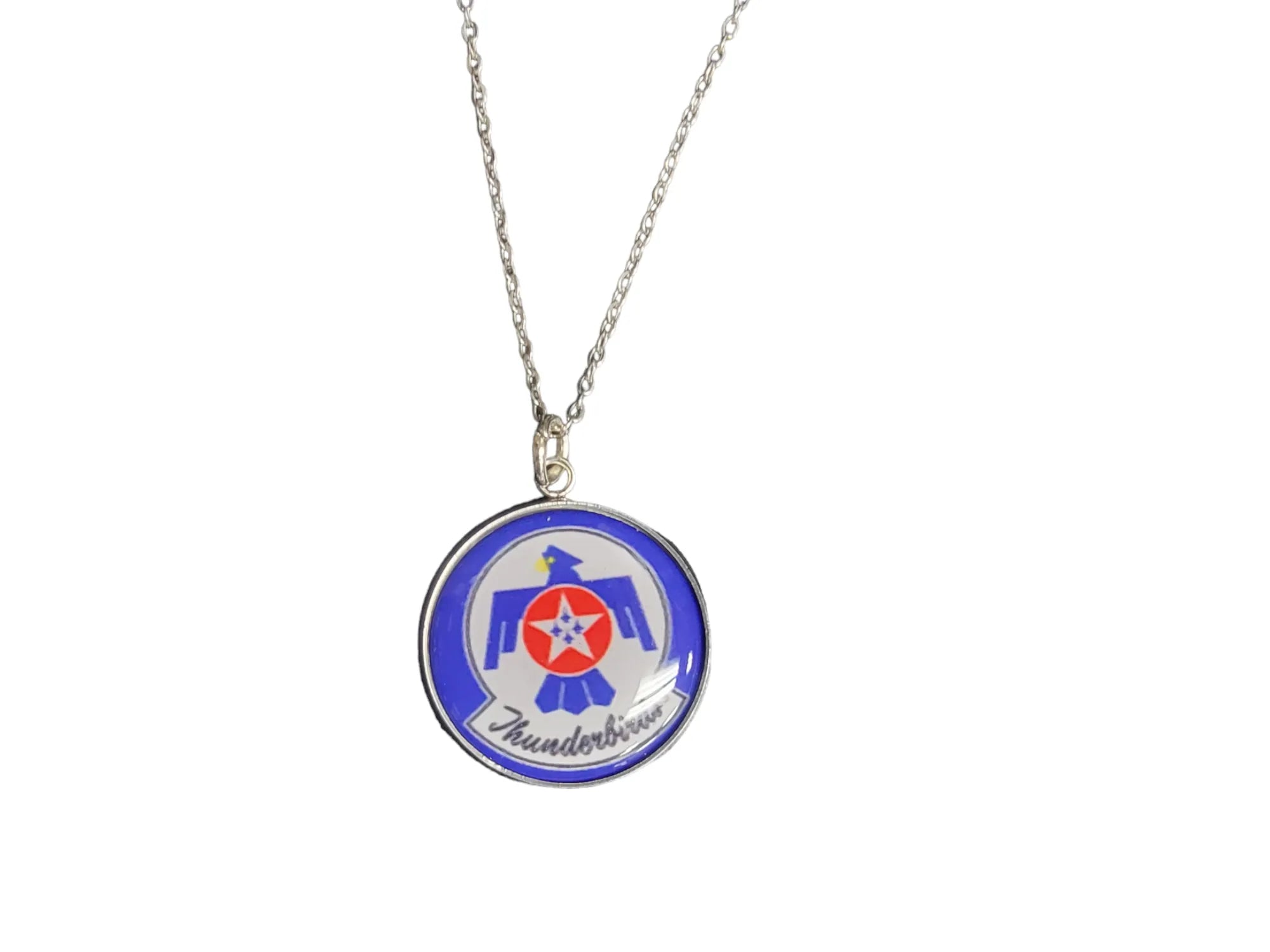 Army, Navy, Air Force, Marine Corps, Coast Guard, Space Force Pendant Necklace in Gold or Silver | Made in the USA | Officially Licensed
