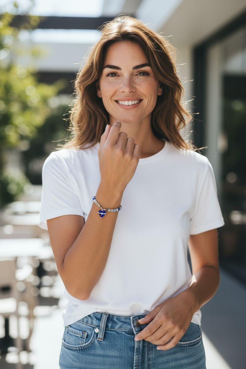 The Hope Collection Gemstone Jewelry | Sterling Silver Cancer Charity Jewelry Set | Sterling Silver