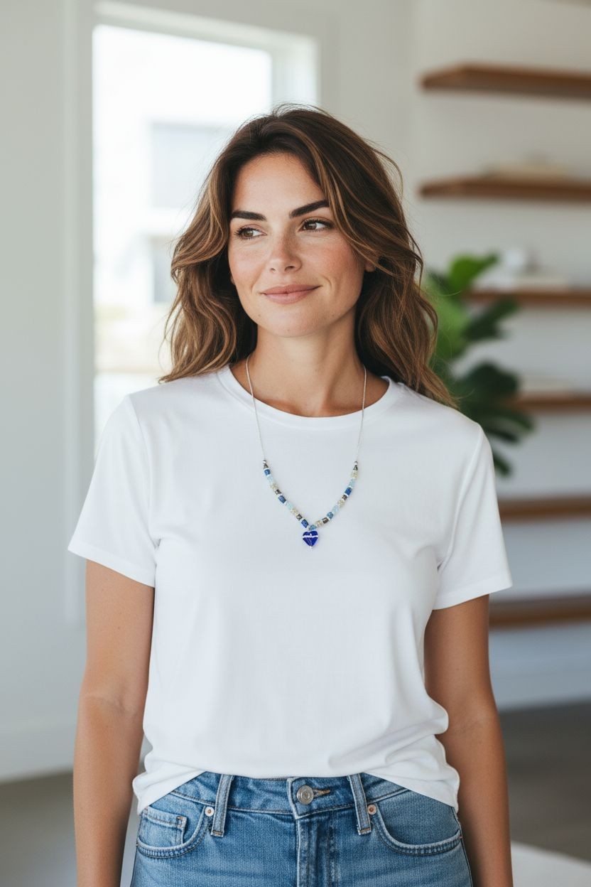 The Hope Collection Gemstone Jewelry | Sterling Silver Cancer Charity Jewelry Set | Sterling Silver
