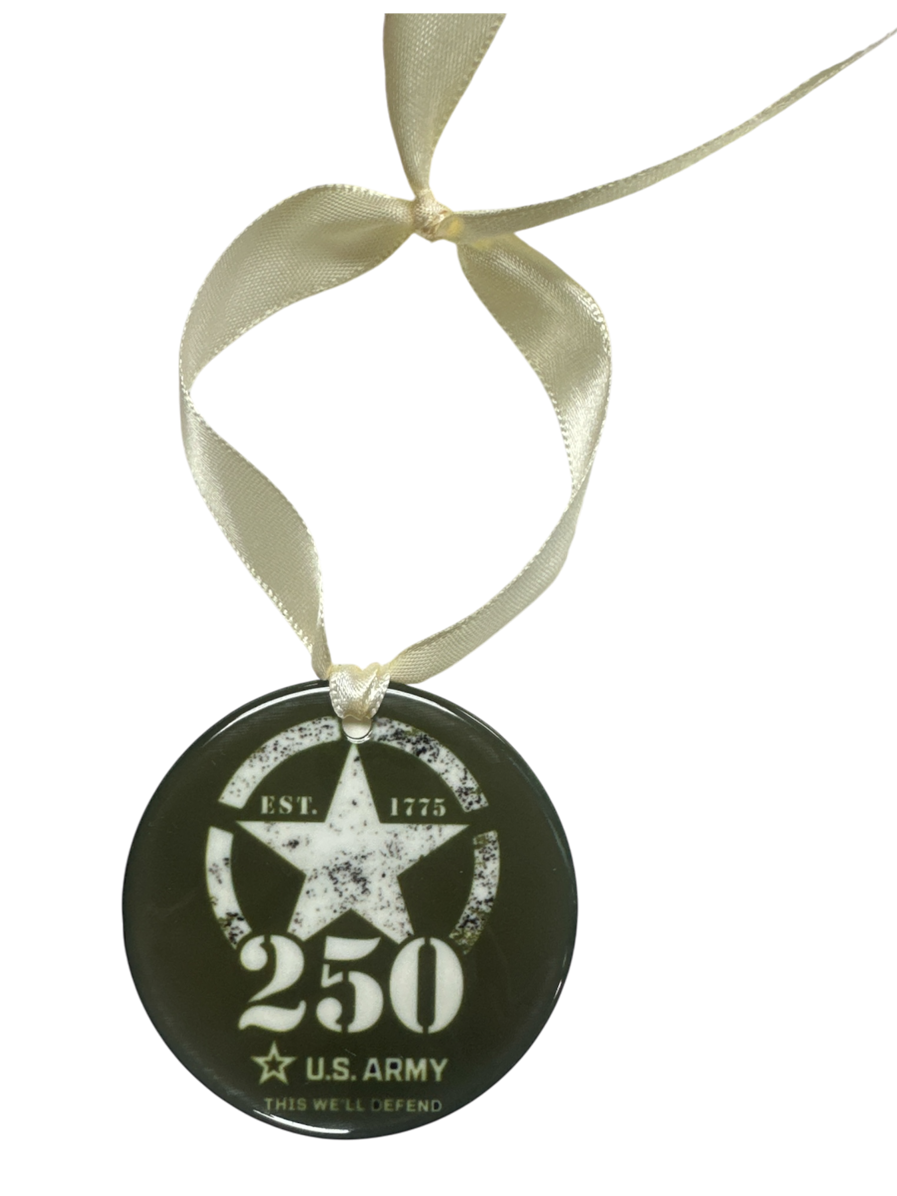 Limited Edition Military Ornament – 250th Anniversary Collection (Army, Navy, Marine) Made in USA -Officially Licensed