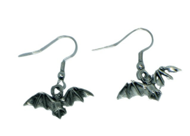 Spooky & Sweet Bat Dangle Earrings - Two Styles Available!