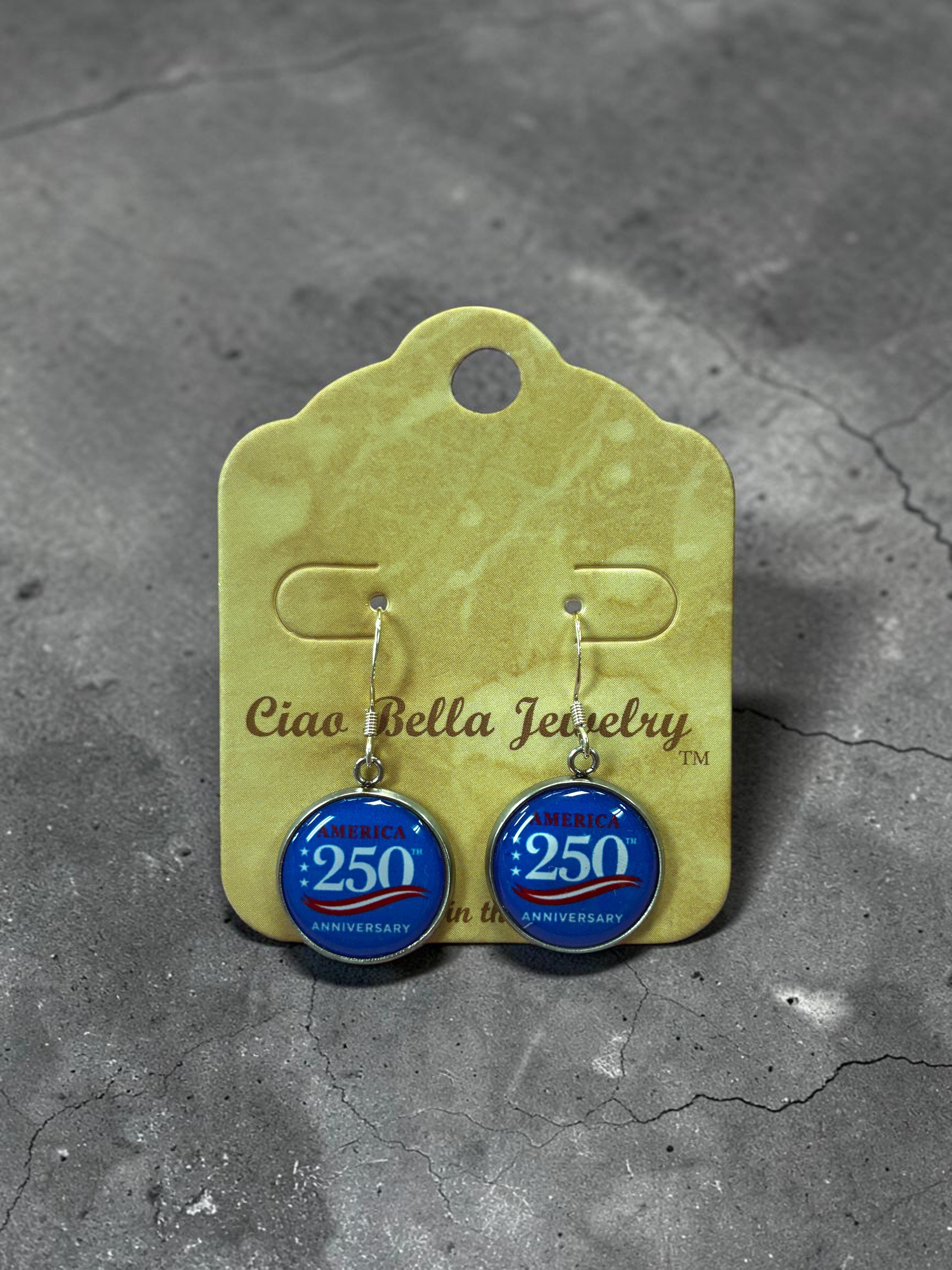 Michelle Marie's Limited Edition 250th Independence Day Earrings
