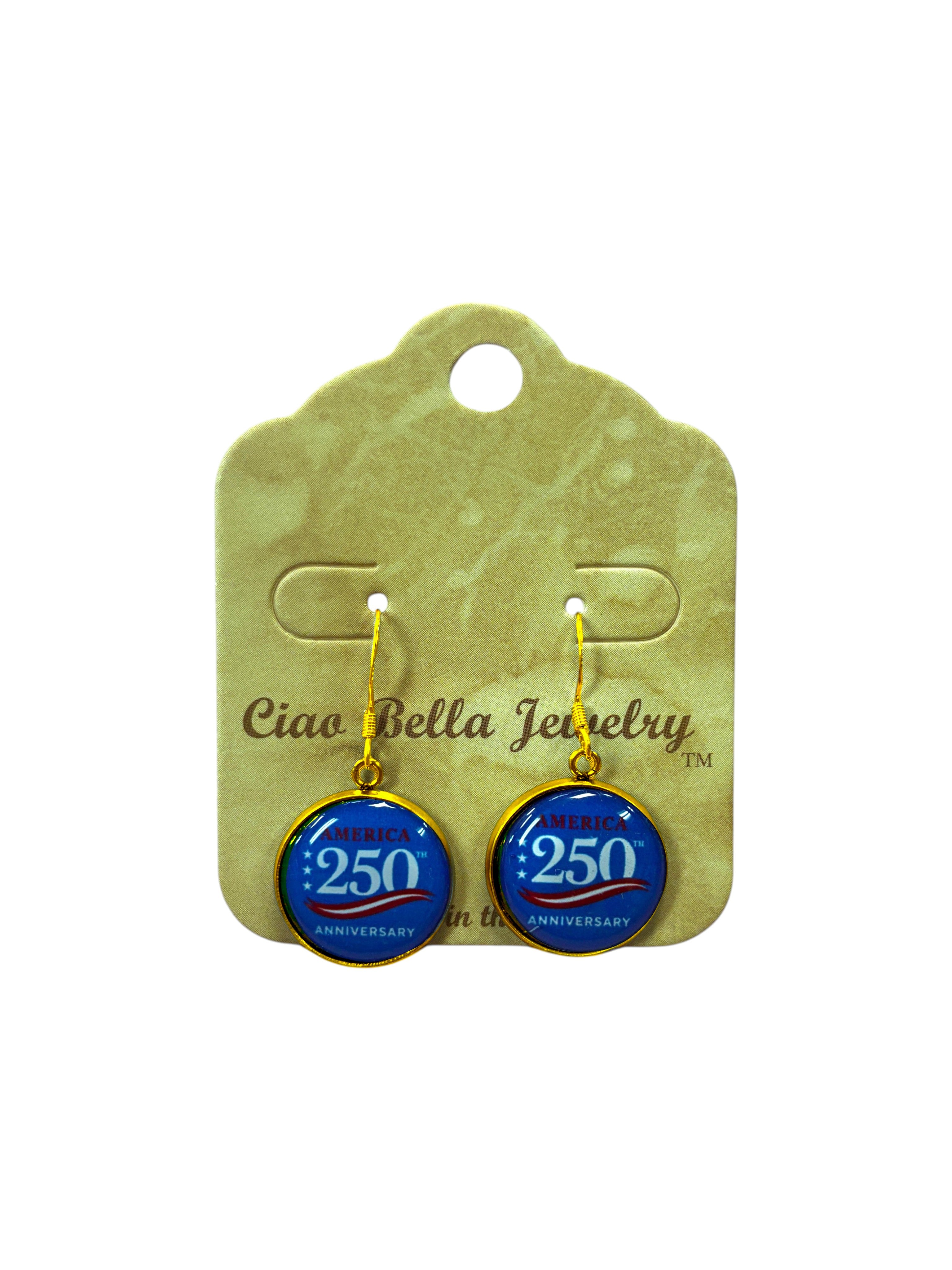Michelle Marie's Limited Edition 250th Independence Day Earrings