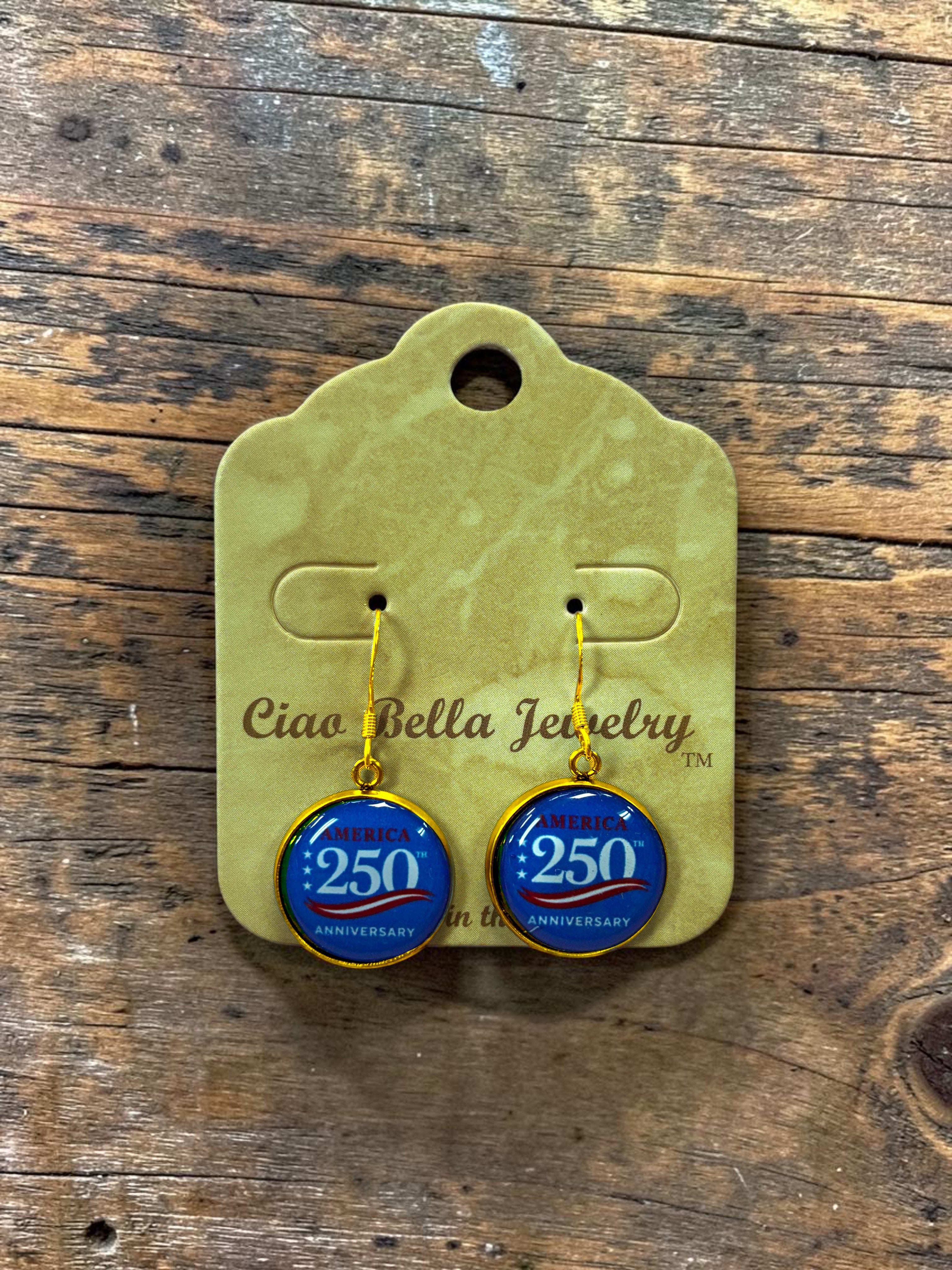 Michelle Marie's Limited Edition 250th Independence Day Earrings