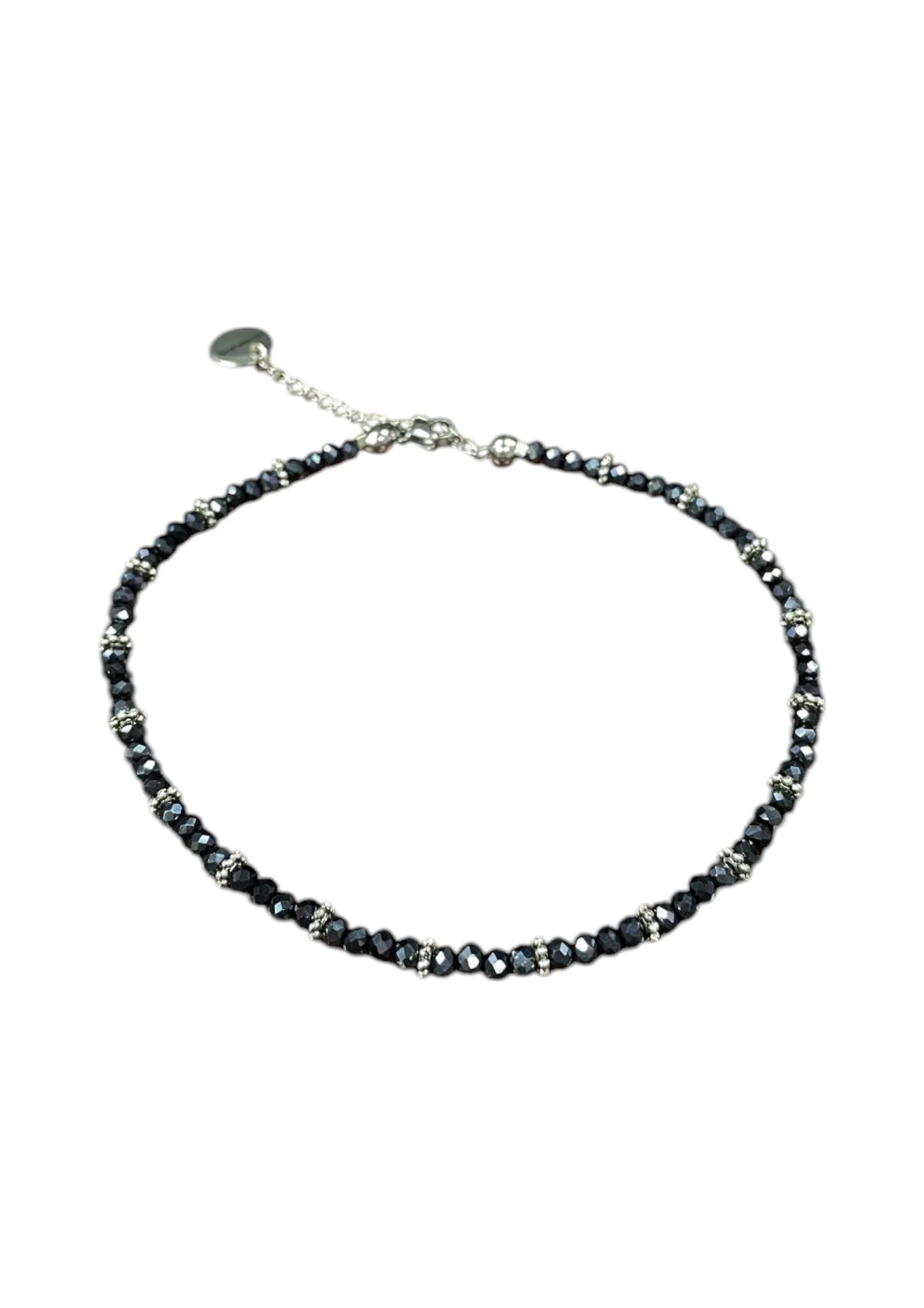 Sparkling Crystal Bracelet with Extender Chain | A Touch of Summer Elegance