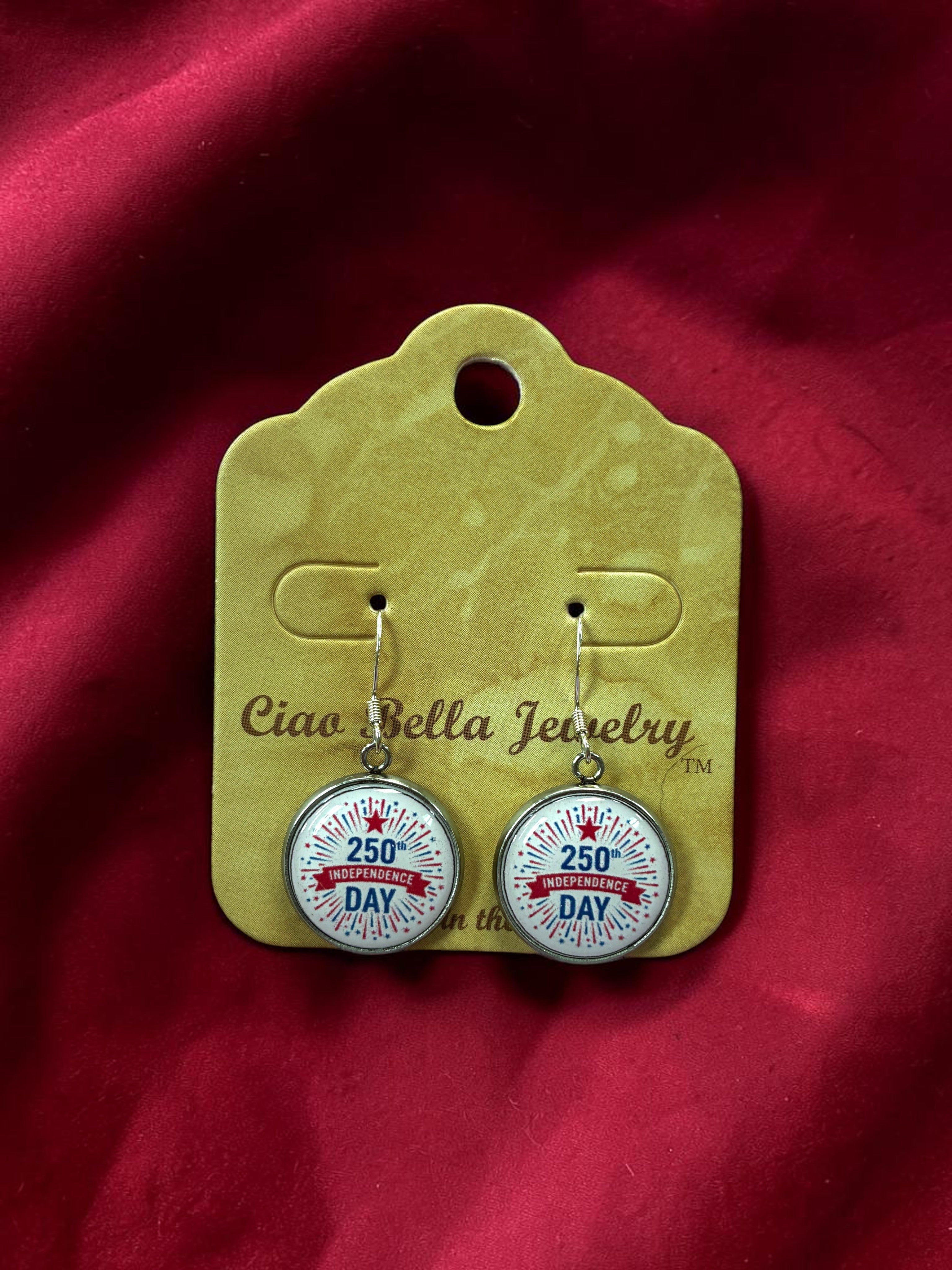 Michelle Marie's Limited Edition 250th Independence Day Earrings