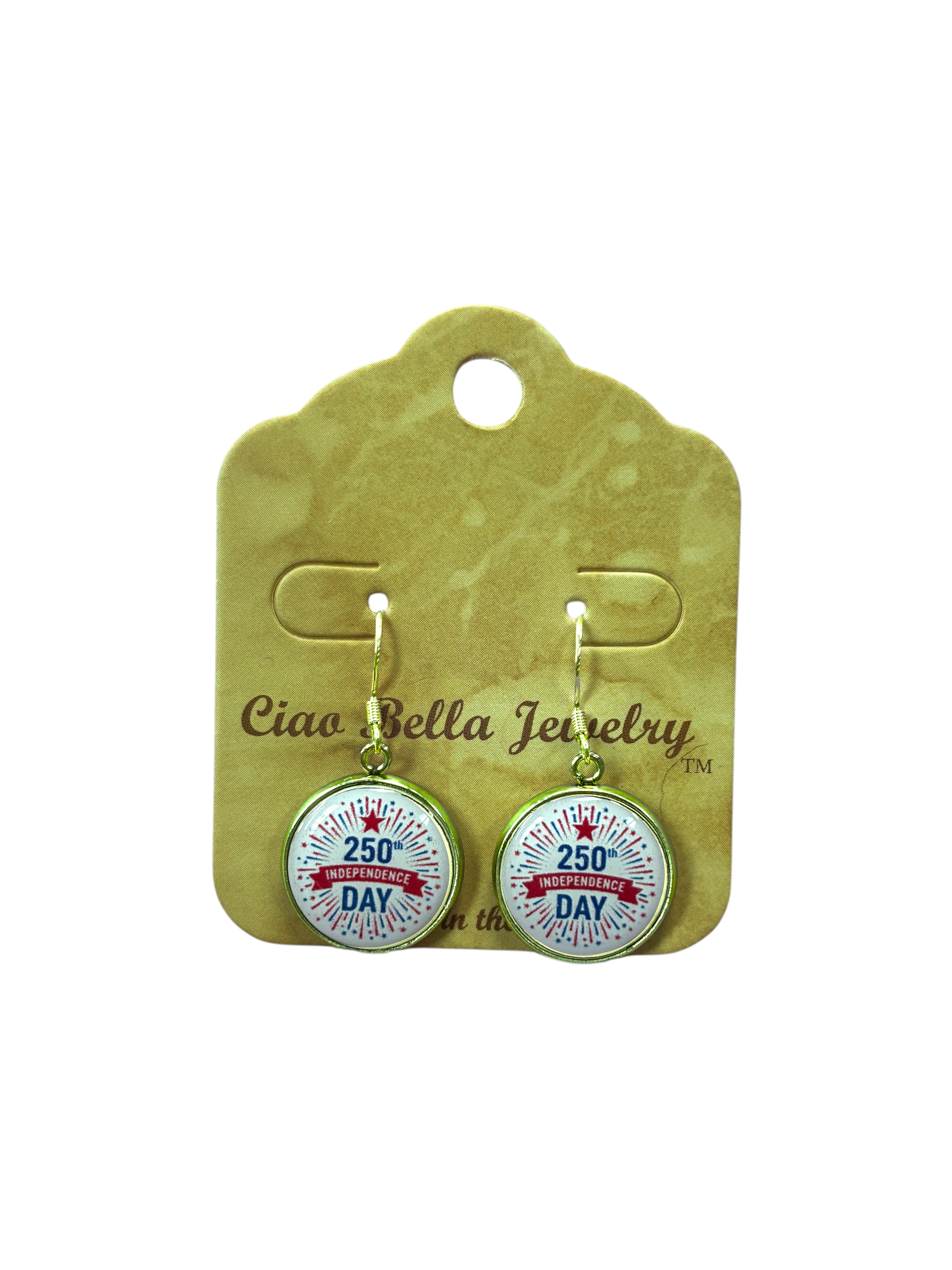 Michelle Marie's Limited Edition 250th Independence Day Earrings