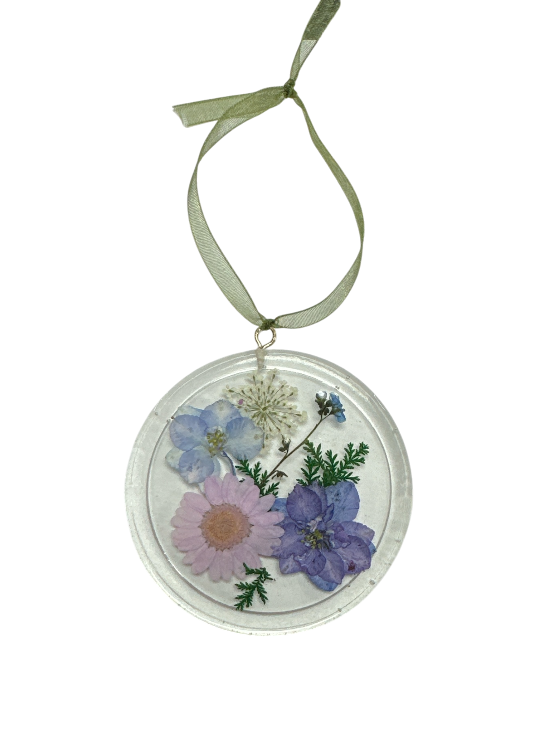 Handmade Pressed Flower Resin Sun Catcher | Michelle Marie Boutique