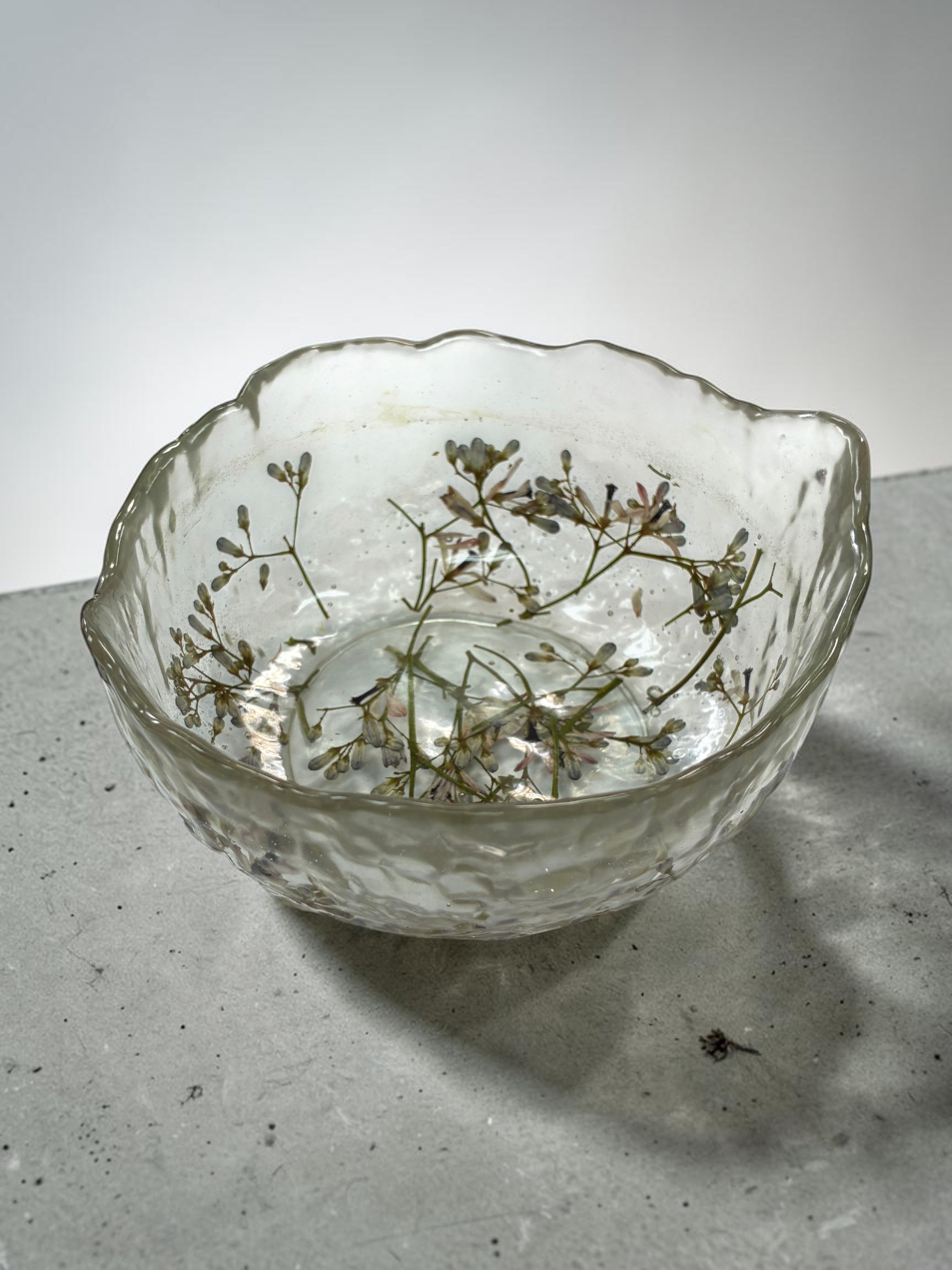Pressed Flower Resin Art Bowl