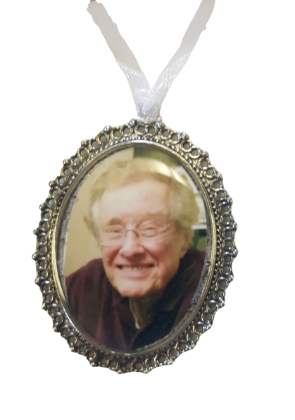 Custom Photo Memorial Ornament | Guardian Angel Sympathy Gift | Memories From Heaven Picture Keepsake