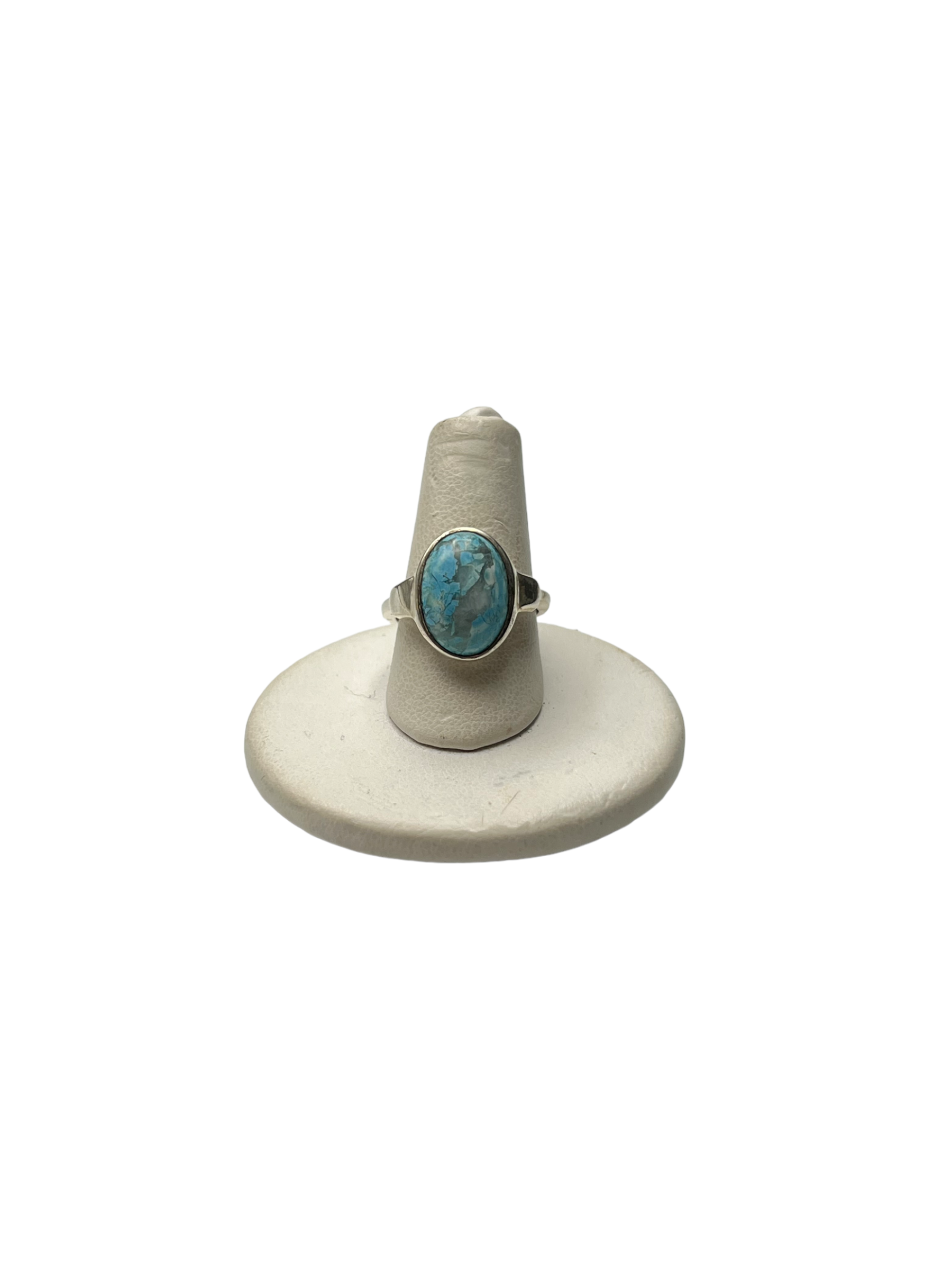 Crazy Lace Agate Ring - Sterling Silver Statement Piece
