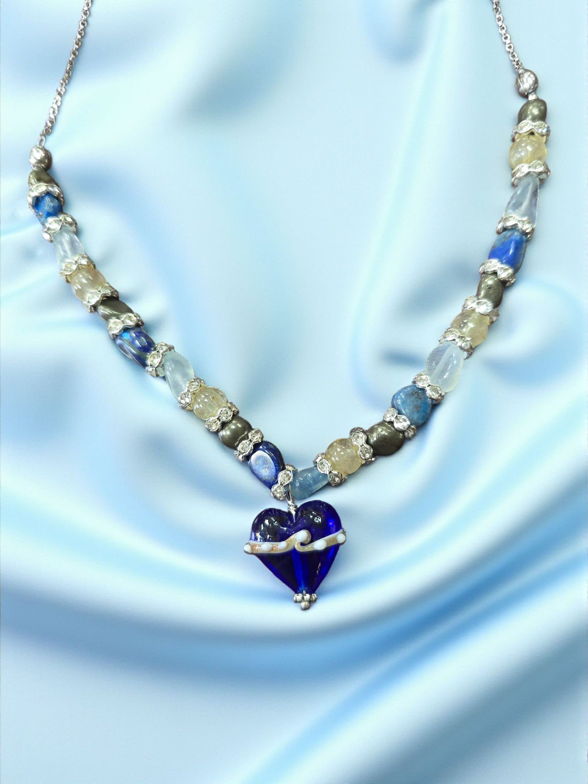 The Hope Collection Gemstone Jewelry | Sterling Silver Cancer Charity Jewelry Set | Sterling Silver