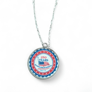 Limited Edition USA Semi Quincentennial Necklaces – America’s 250th Birthday Commemorative Pendant