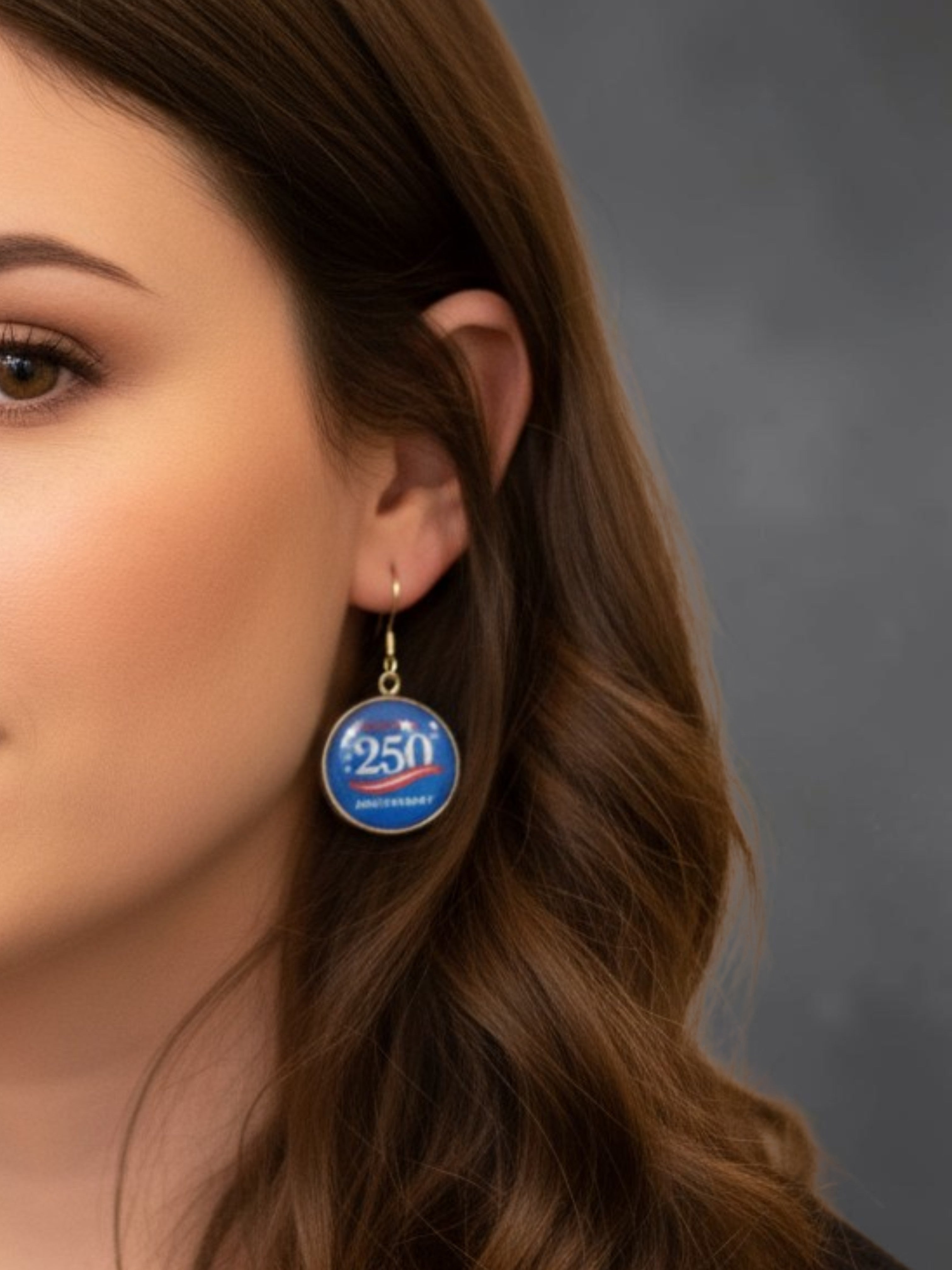 Michelle Marie's Limited Edition 250th Independence Day Anniversary Earrings
