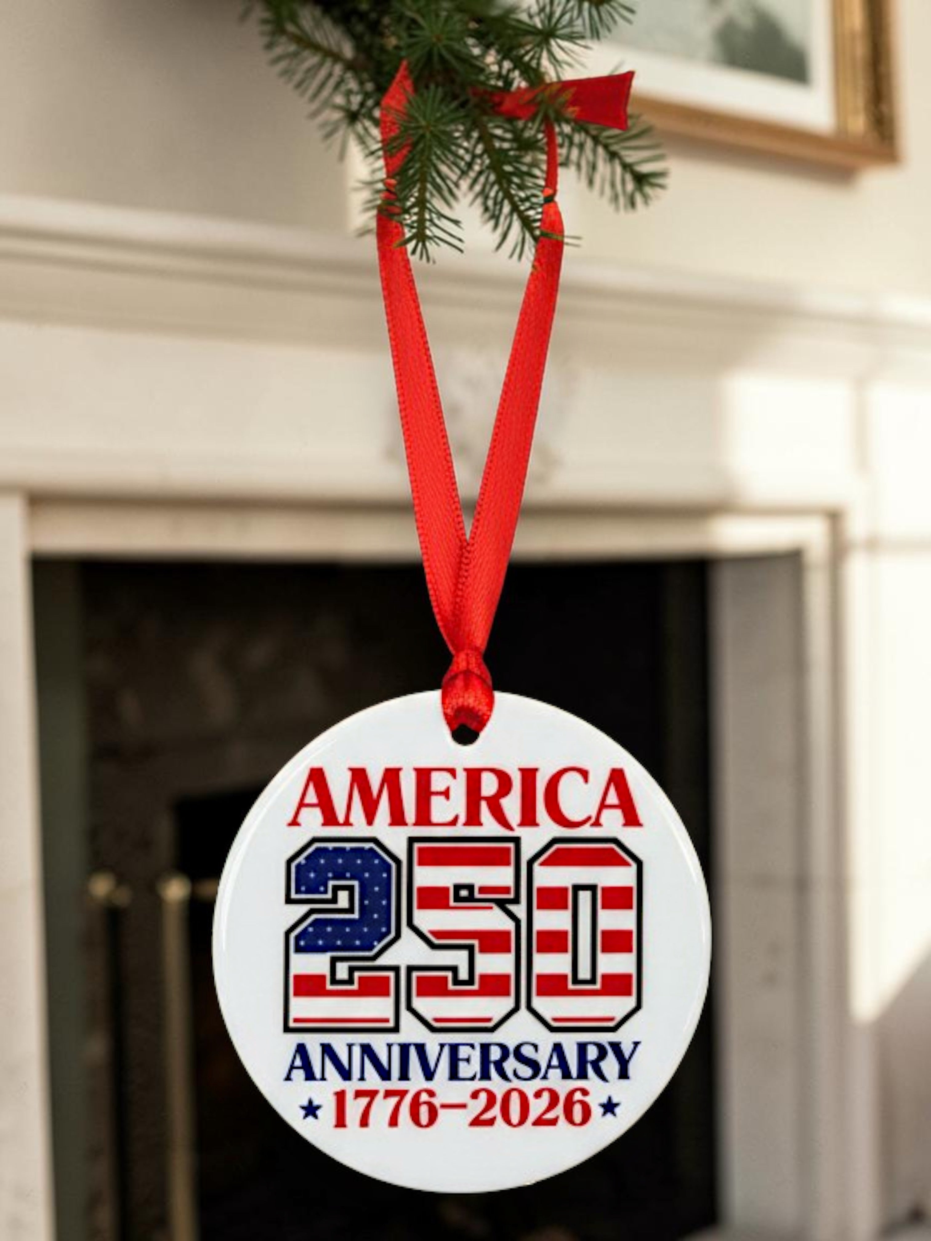 Limited Edition Ornament– America's 250th Anniversary | Made in USA