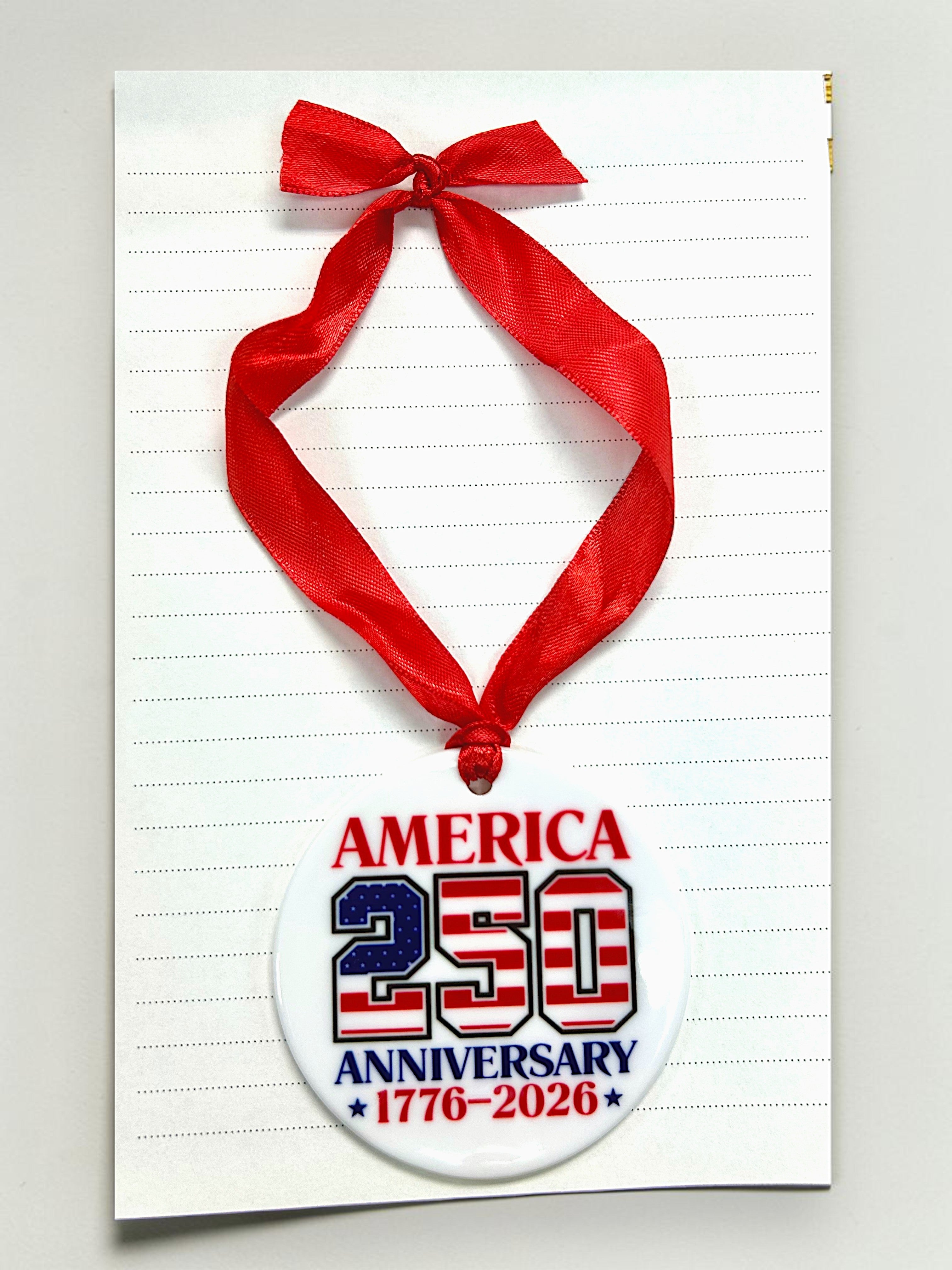 Limited Edition Ornament– America's 250th Anniversary | Made in USA