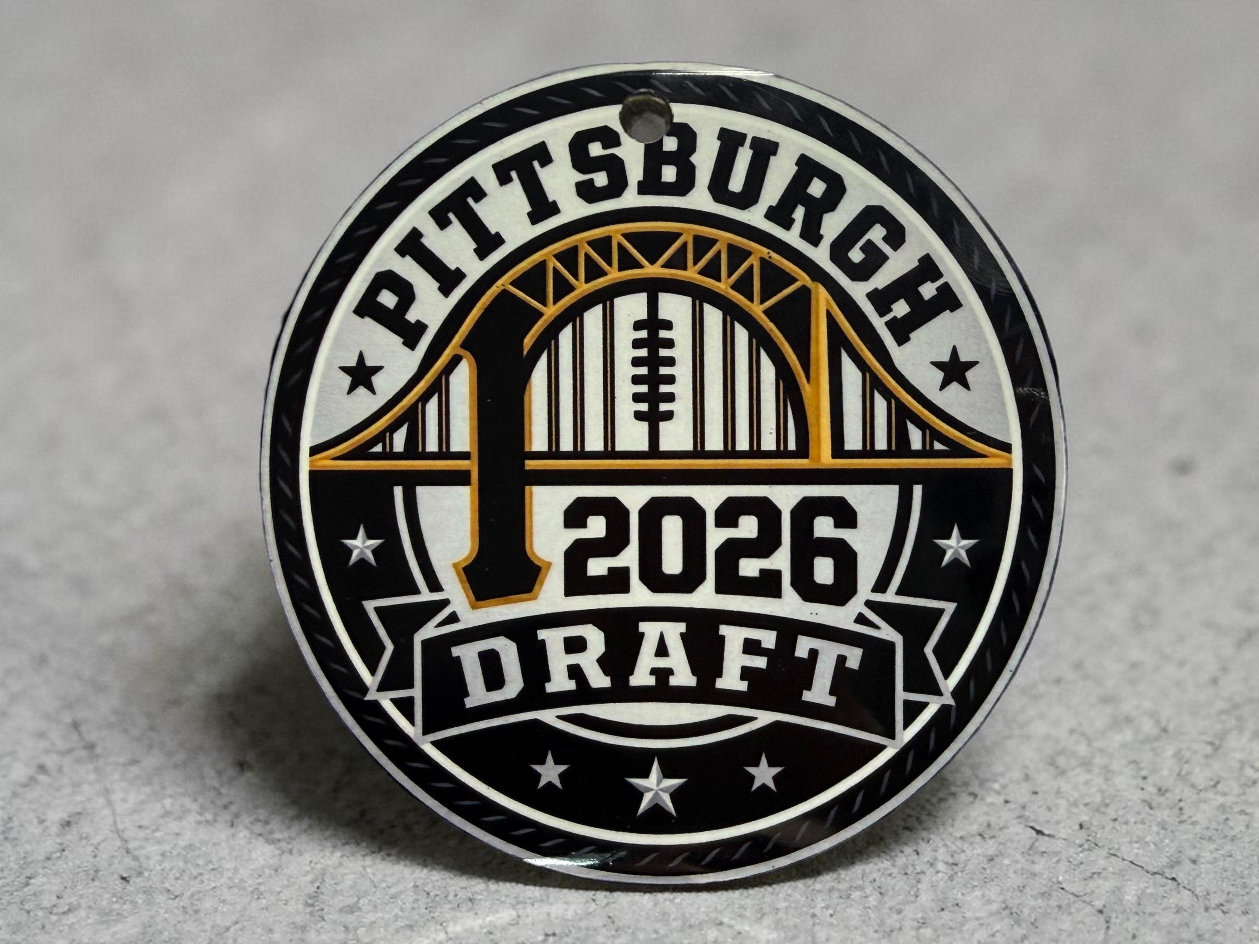 Steel City 2026 Draft Collection Stickers | Magnets | Ornaments | Coasters