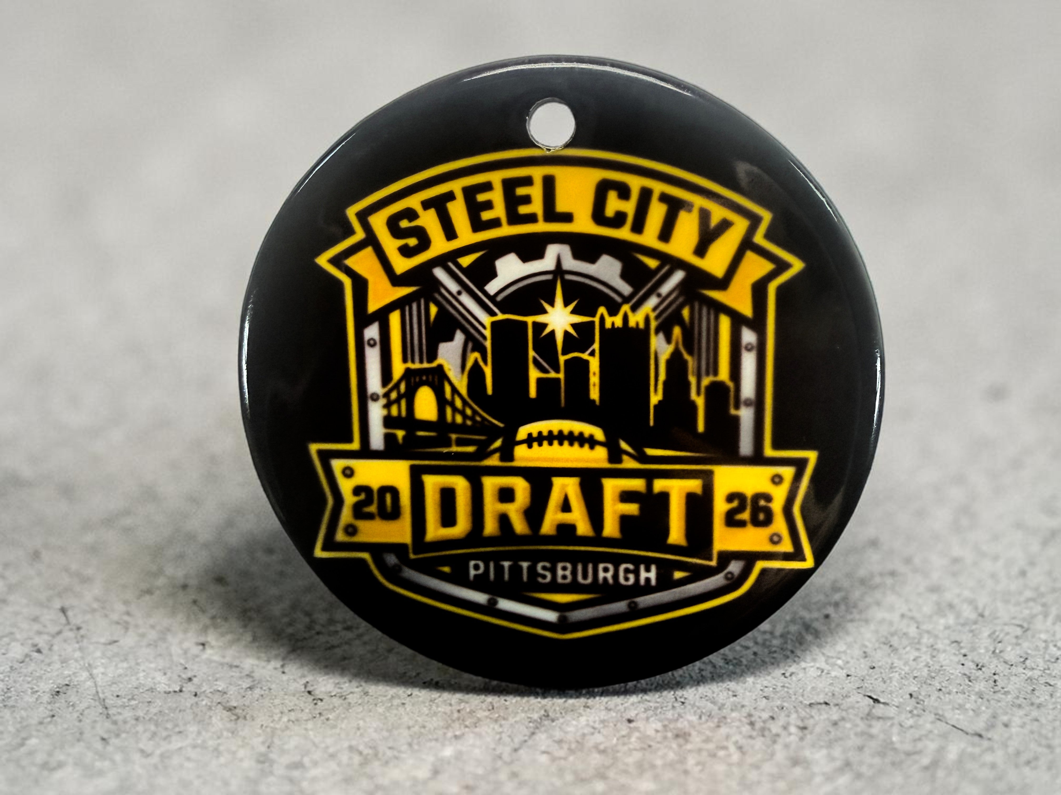 Steel City 2026 Draft Collection Stickers | Magnets | Ornaments | Coasters