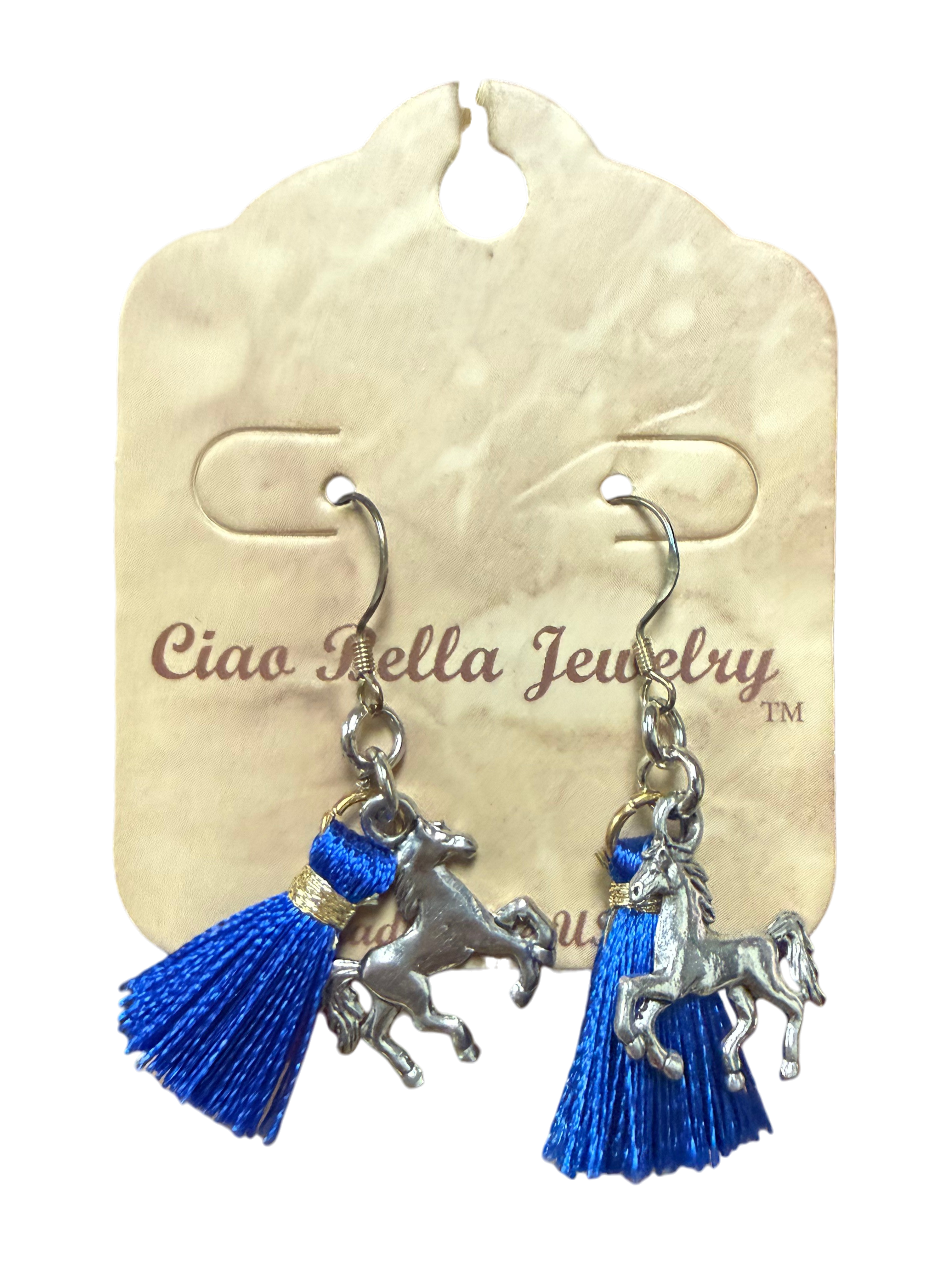 Mascot Spirit Tassel Earrings: The Ultimate Game Day Accessory