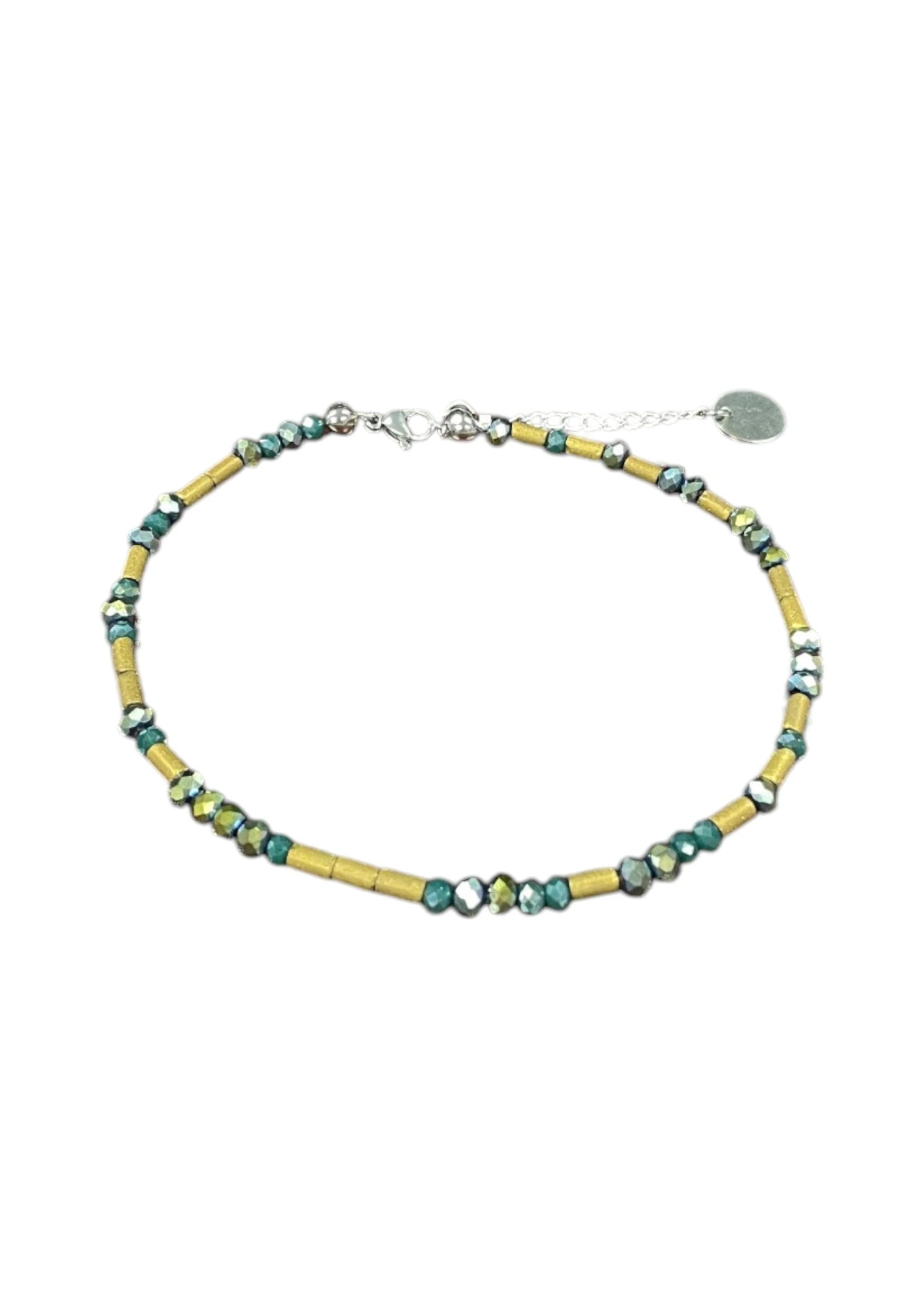 Sparkling Crystal Bracelet with Extender Chain | A Touch of Summer Elegance