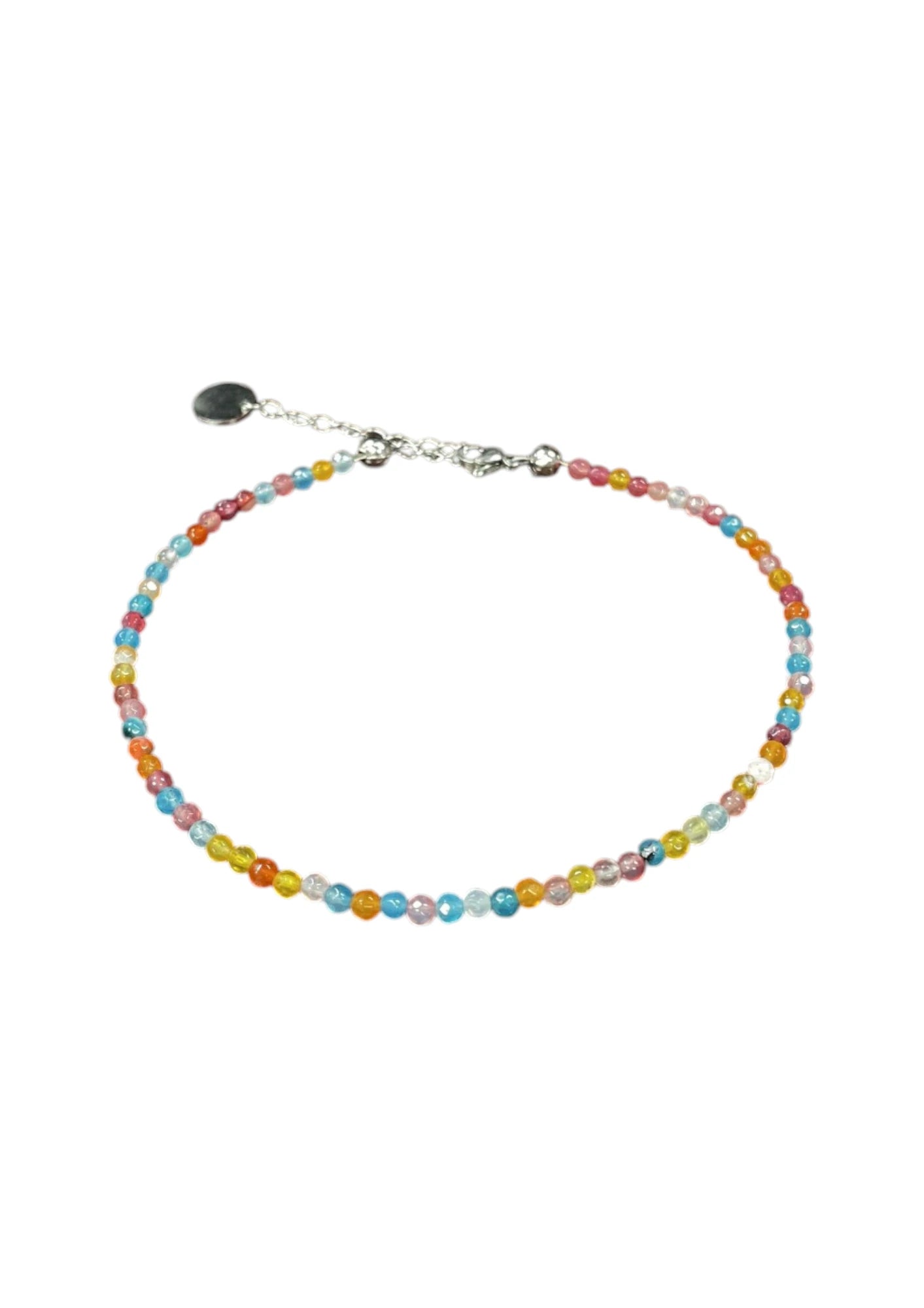Sparkling Crystal Bracelet with Extender Chain | A Touch of Summer Elegance