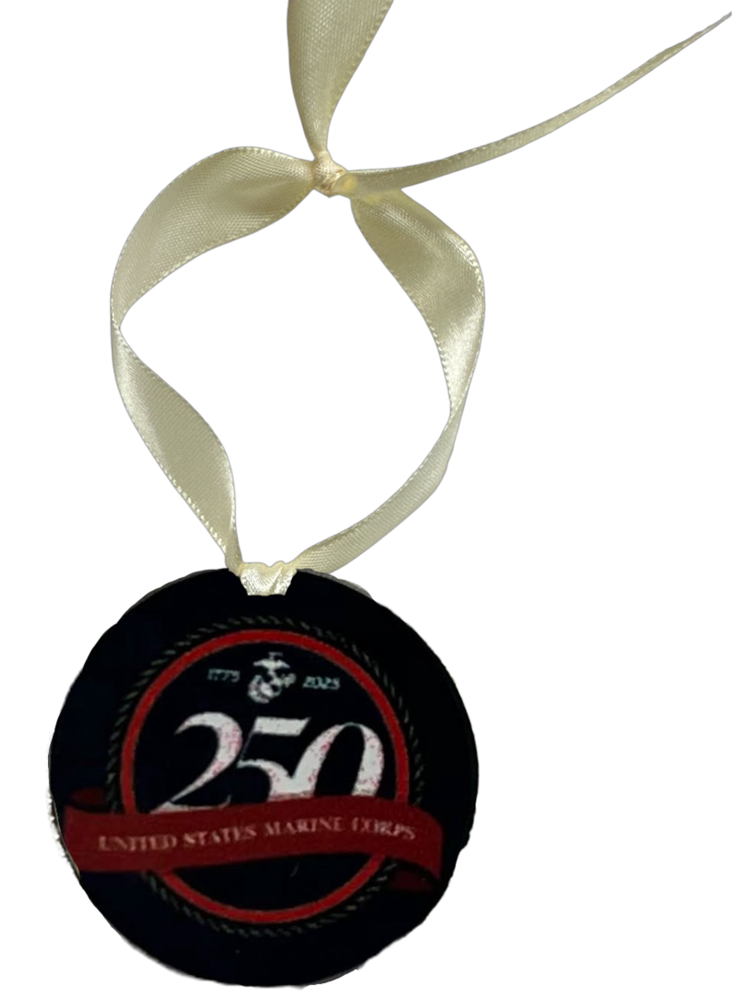 Limited Edition Military Ornament – 250th Anniversary Collection (Army, Navy, Marine) Made in USA -Officially Licensed