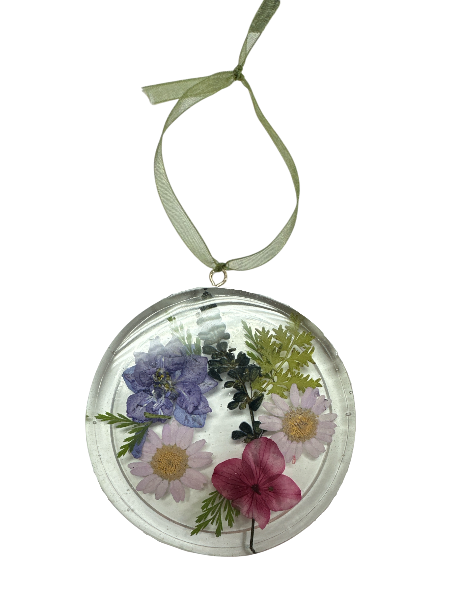 Handmade Pressed Flower Resin Sun Catcher | Michelle Marie Boutique