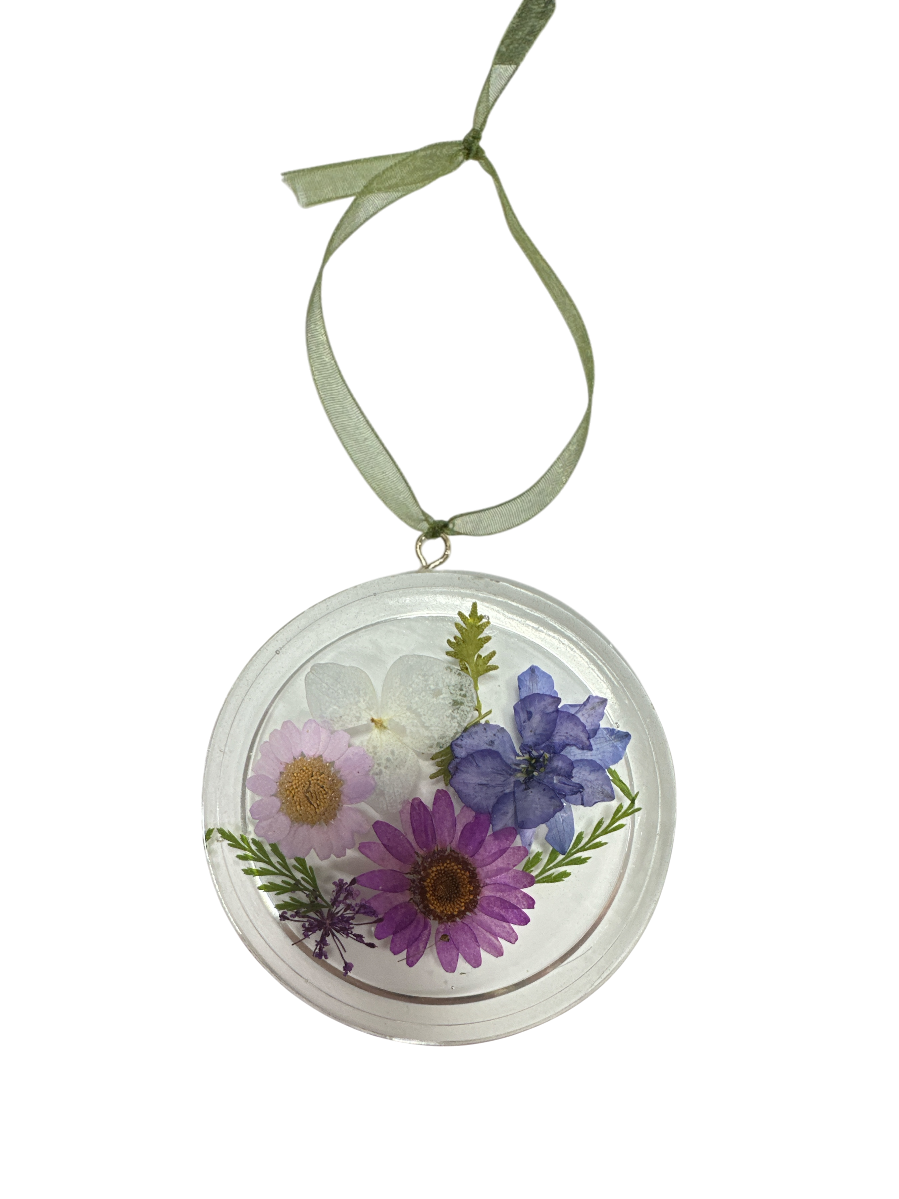 Handmade Pressed Flower Resin Sun Catcher | Michelle Marie Boutique
