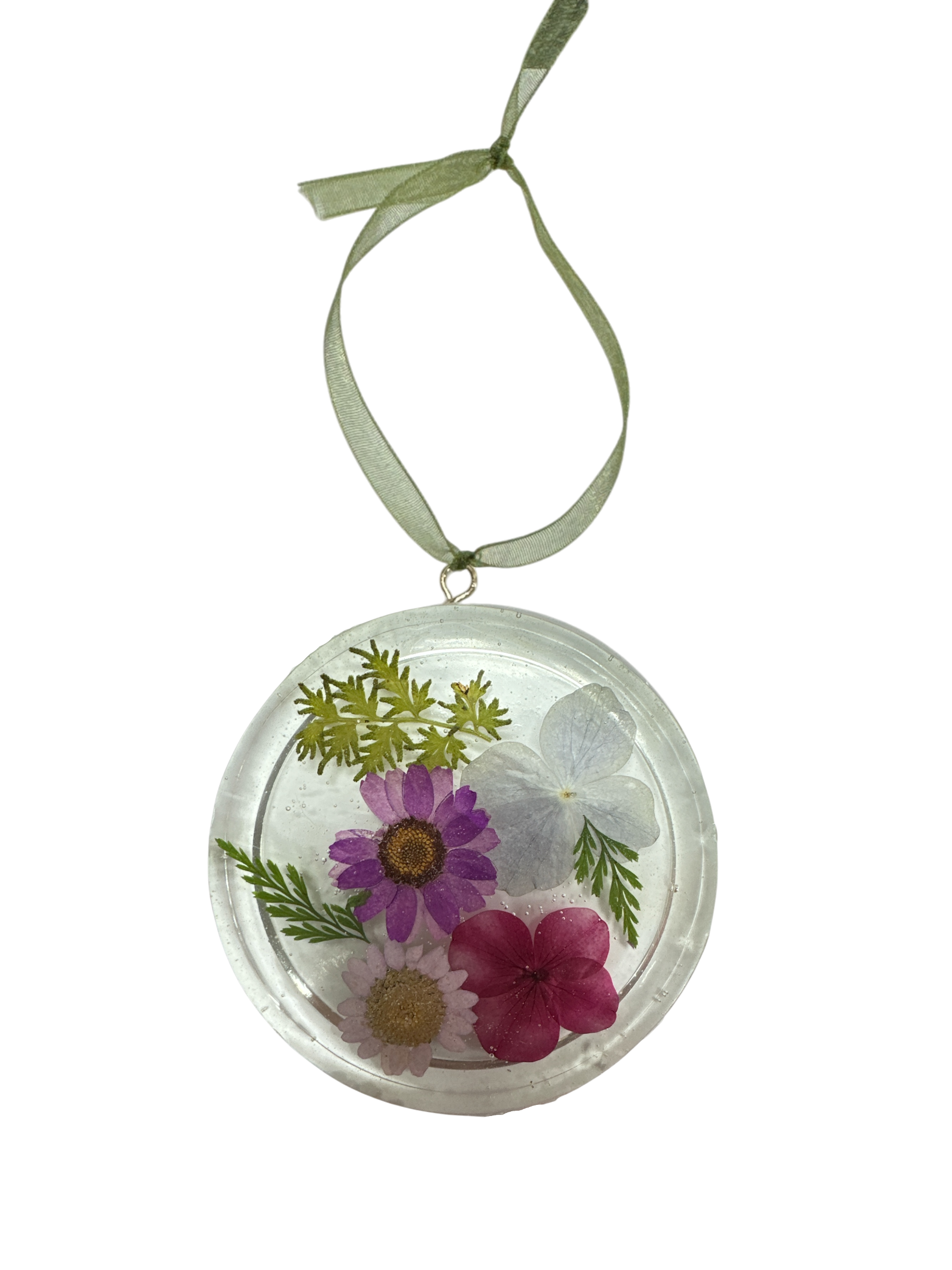 Handmade Pressed Flower Resin Sun Catcher | Michelle Marie Boutique