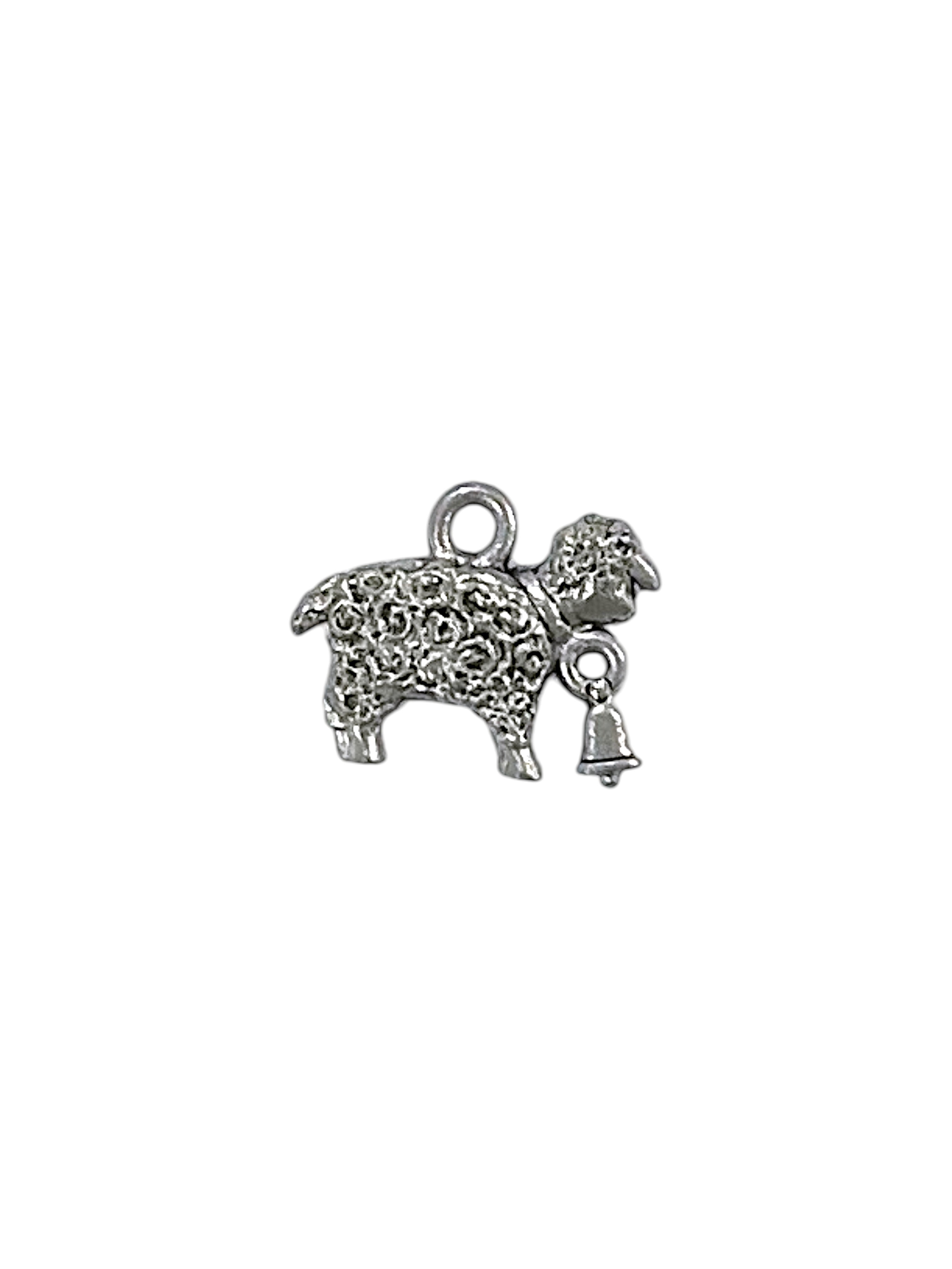 Sheep Pewter Charm Pendant (Gold or Silver) | Travel Charm