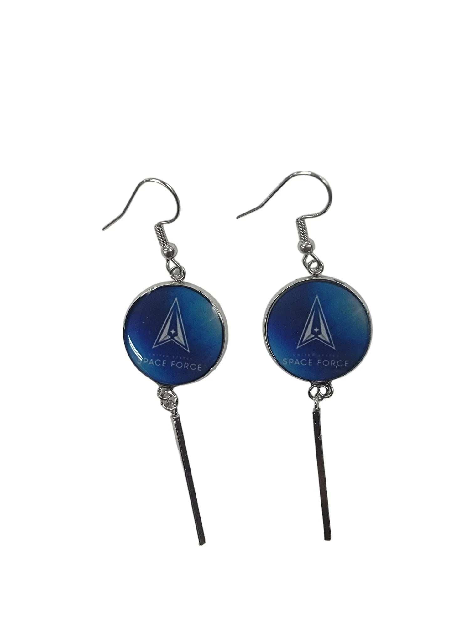 Military Charm Earrings | Army, Air Force, Coast Guard, Marine Corps, Space Force | Made in the USA |Officially Licensed