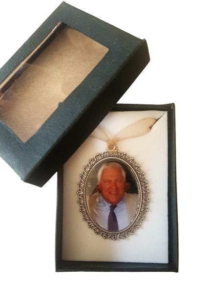 Custom Photo Memorial Ornament | Guardian Angel Sympathy Gift | Memories From Heaven Picture Keepsake