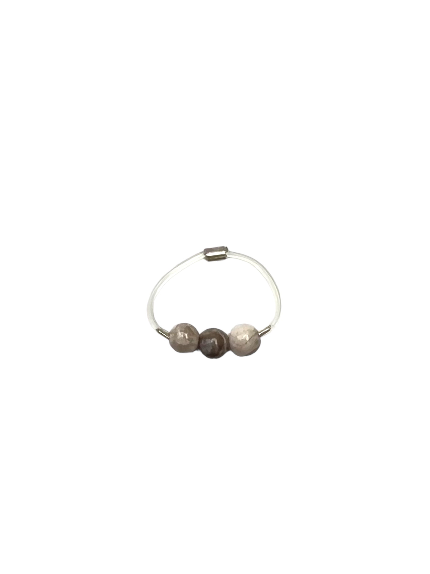 Stretch Gemstone Toe Rings