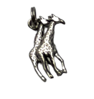 Giraffe Jewelry: Charm | Necklace | Earrings |Zoo Charm